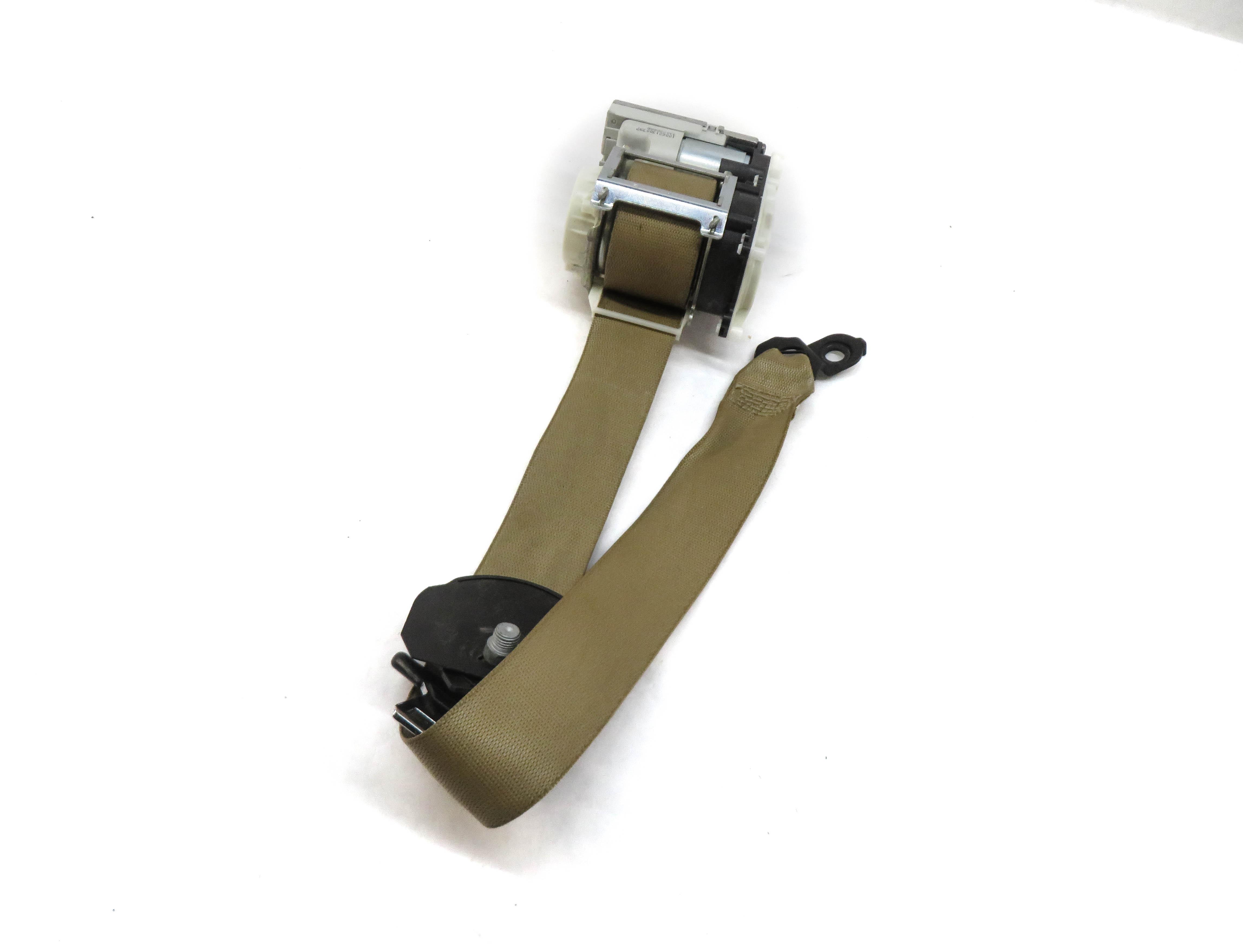 10-12 MB GL350 GL450 GL550 (X164) LEFT FRONT DRIVER SEATBELT RETRACTOR (BEIGE) — exact item pictured
