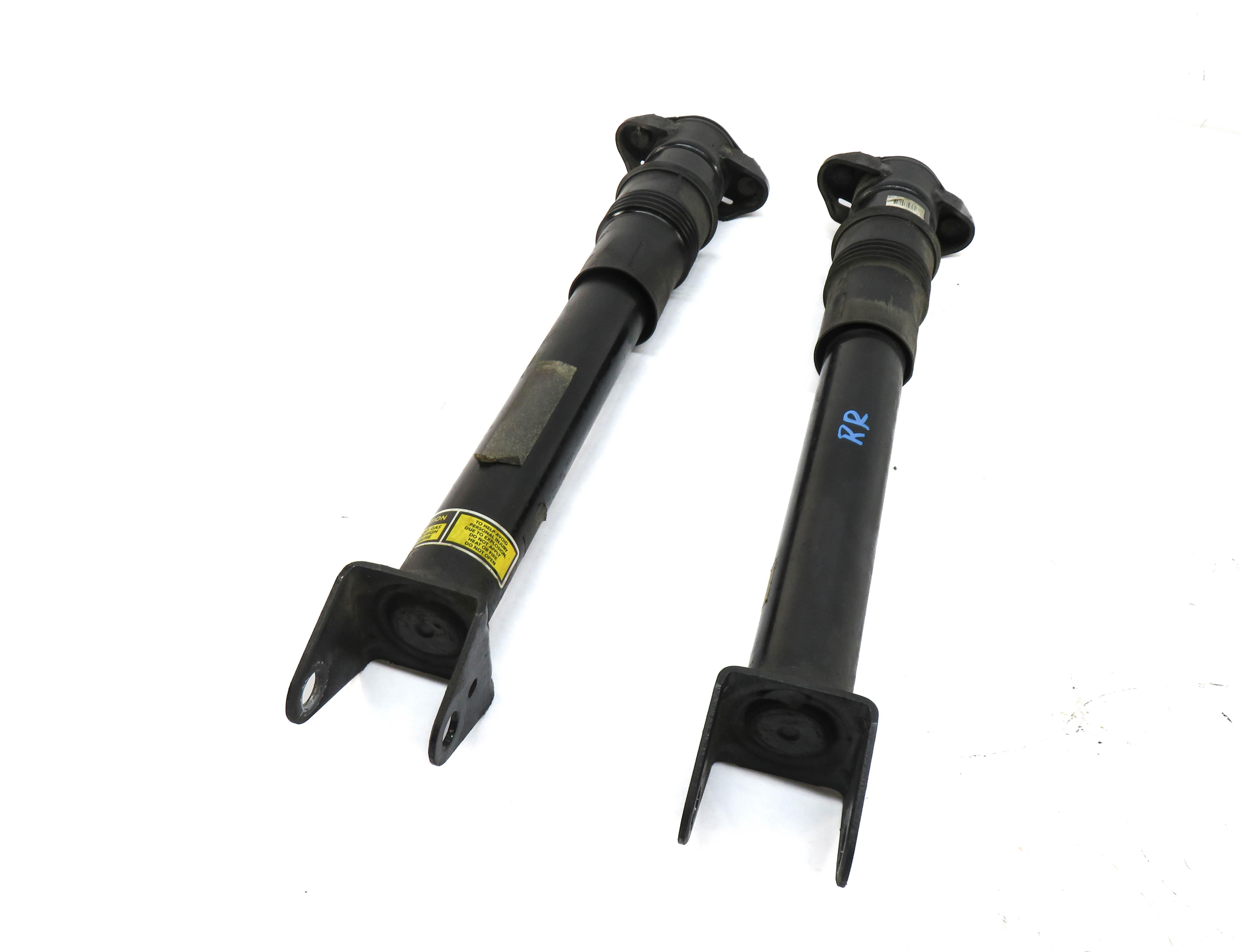 2008-2012 MERCEDES GL320 GL350 GL450 (X164) REAR SUSPENSION SHOCK STRUT SET — exact item pictured