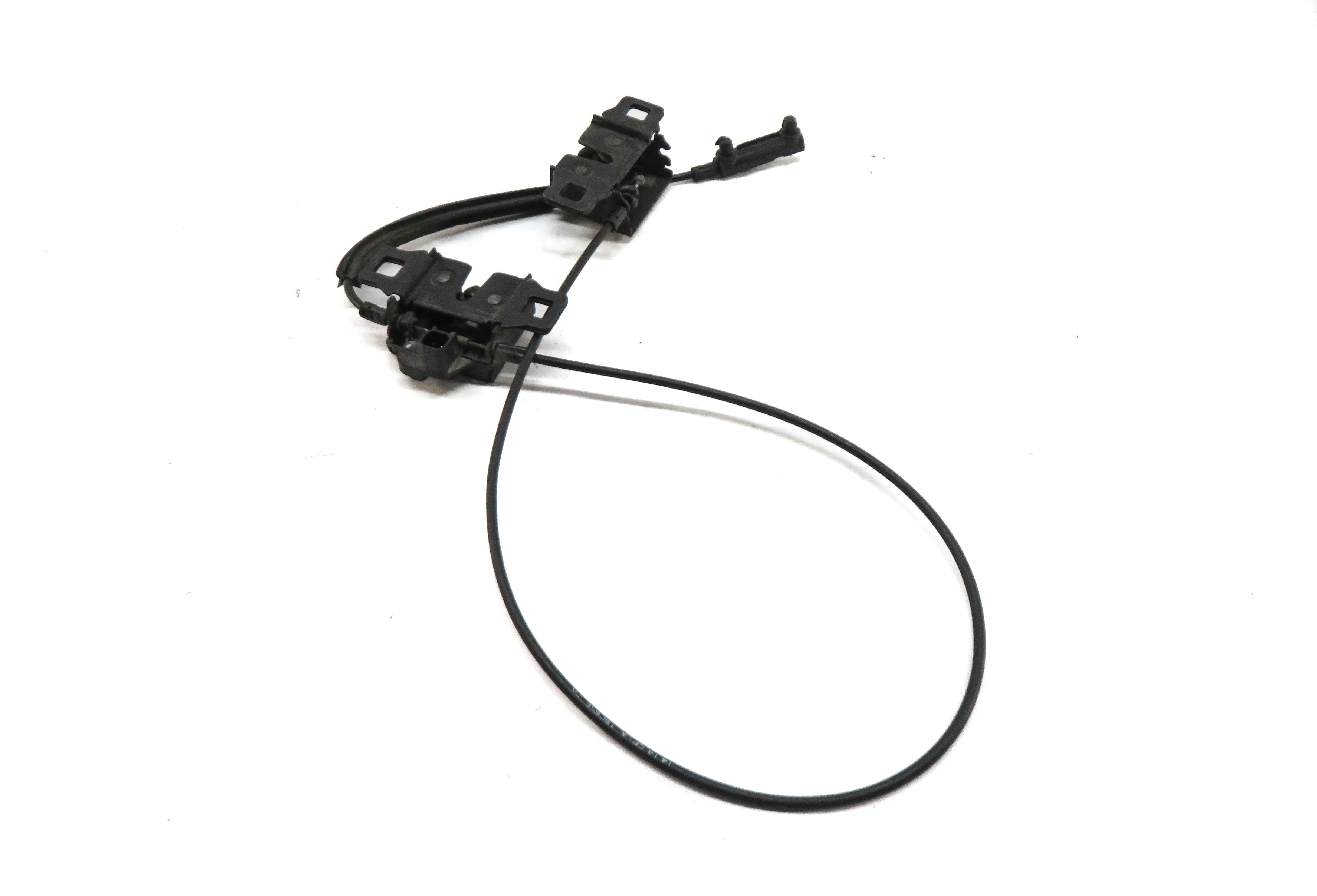 2014 RANGE ROVER (L405) FRONT LEFT & RIGHT LOWER HOOD LOCK LATCH SET-2 w/ CABLE — exact item pictured