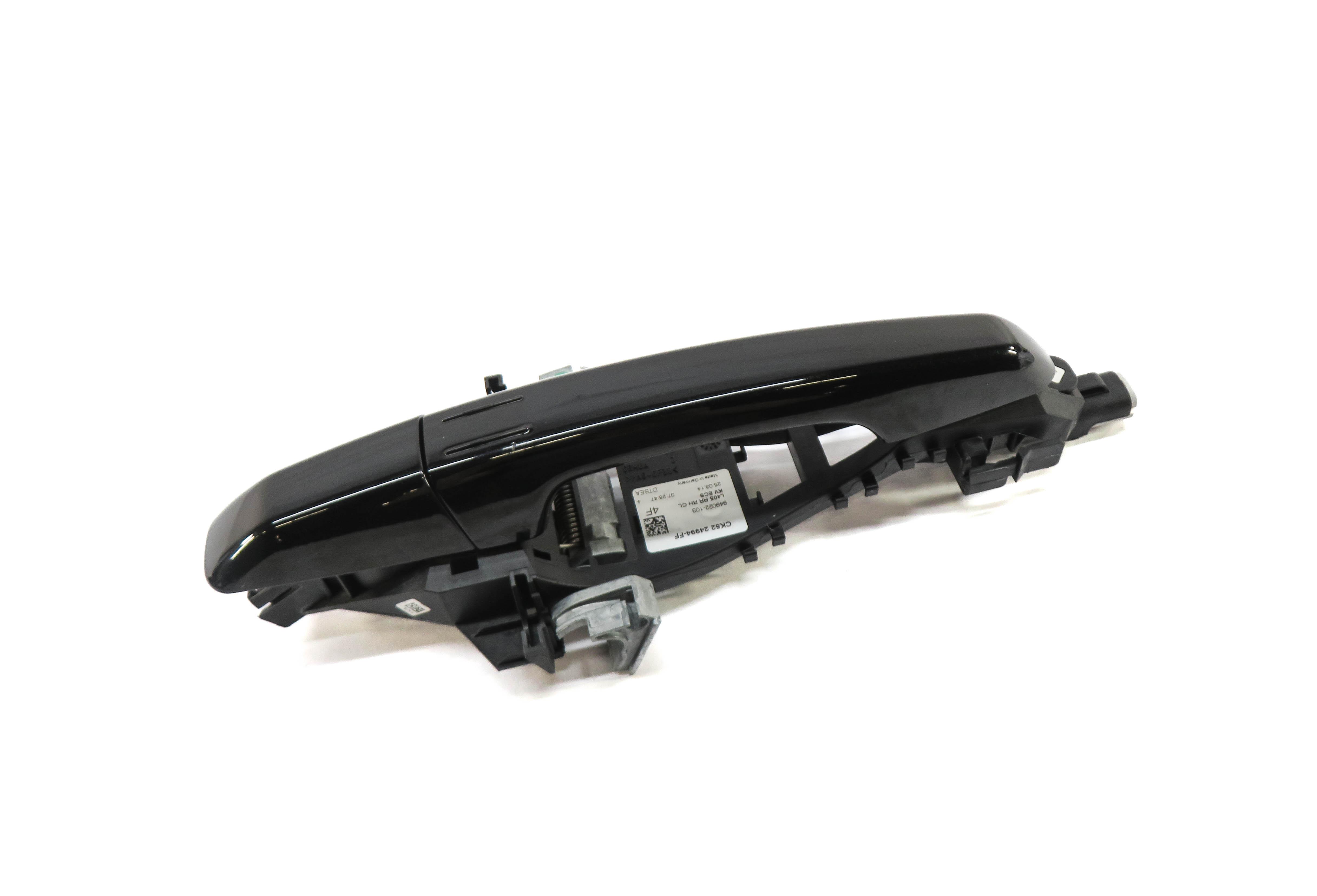 12-17 RANGE ROVER SPORT EVOQUE (L405 L494) RIGHT REAR PASSIVE DOOR HANDLE BLACK — exact item pictured