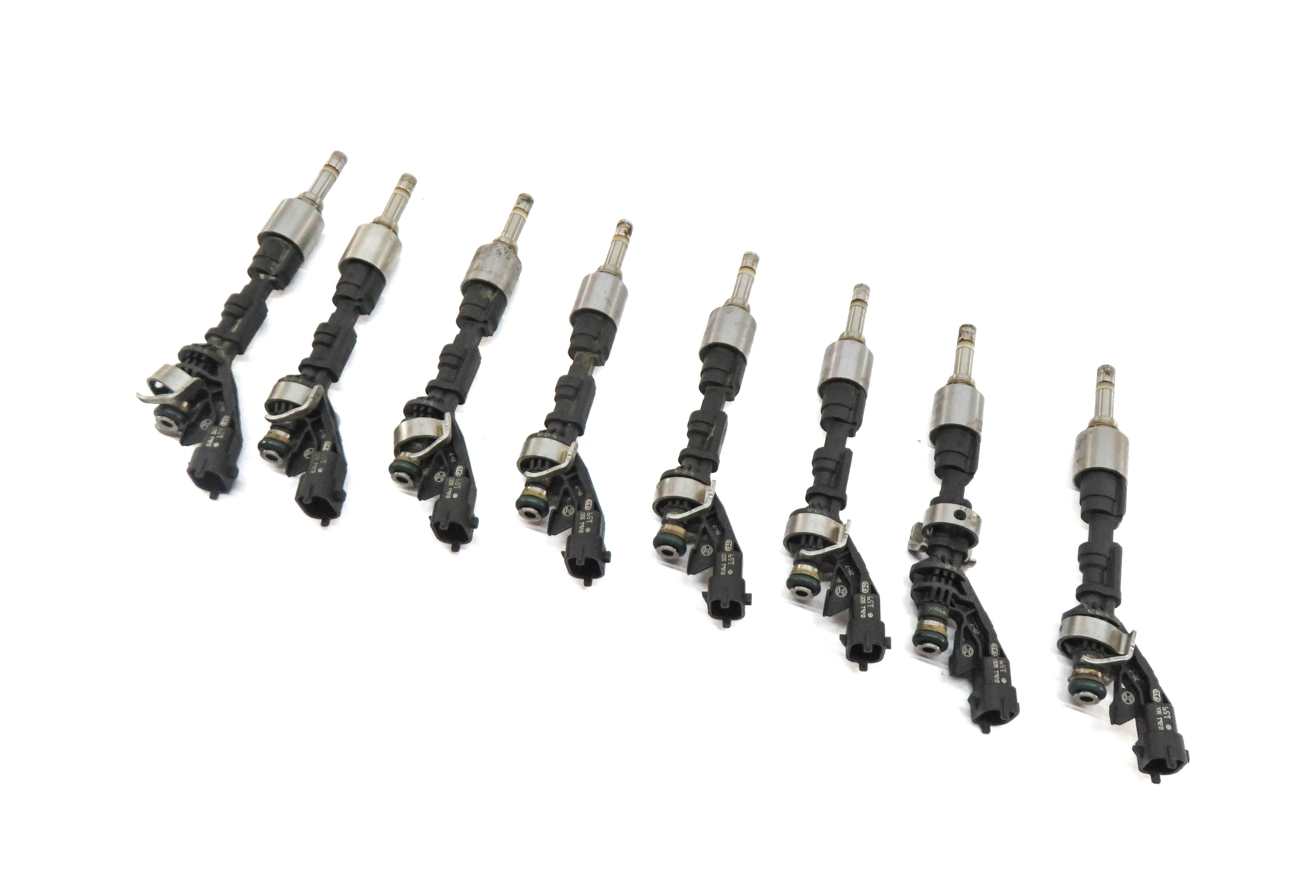 2010-2017 JAGUAR RANGE ROVER SPORT (L320 L322 L405 L494) 5.0L FUEL INJECTOR SET — exact item pictured