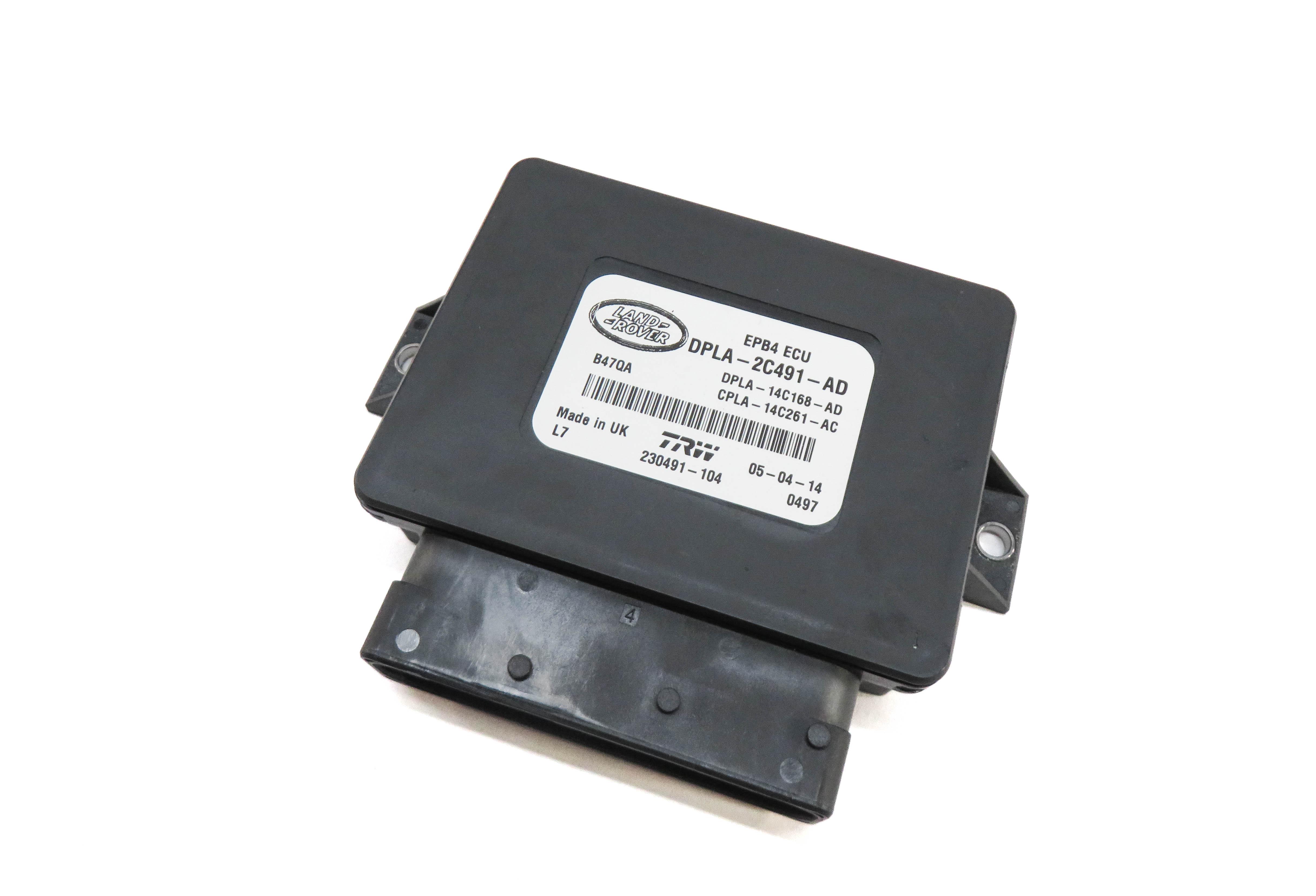 2014 RANGE ROVER (L405) EMERGENCY ELECTRONIC PARKING BRAKE CONTROL MODULE — exact item pictured