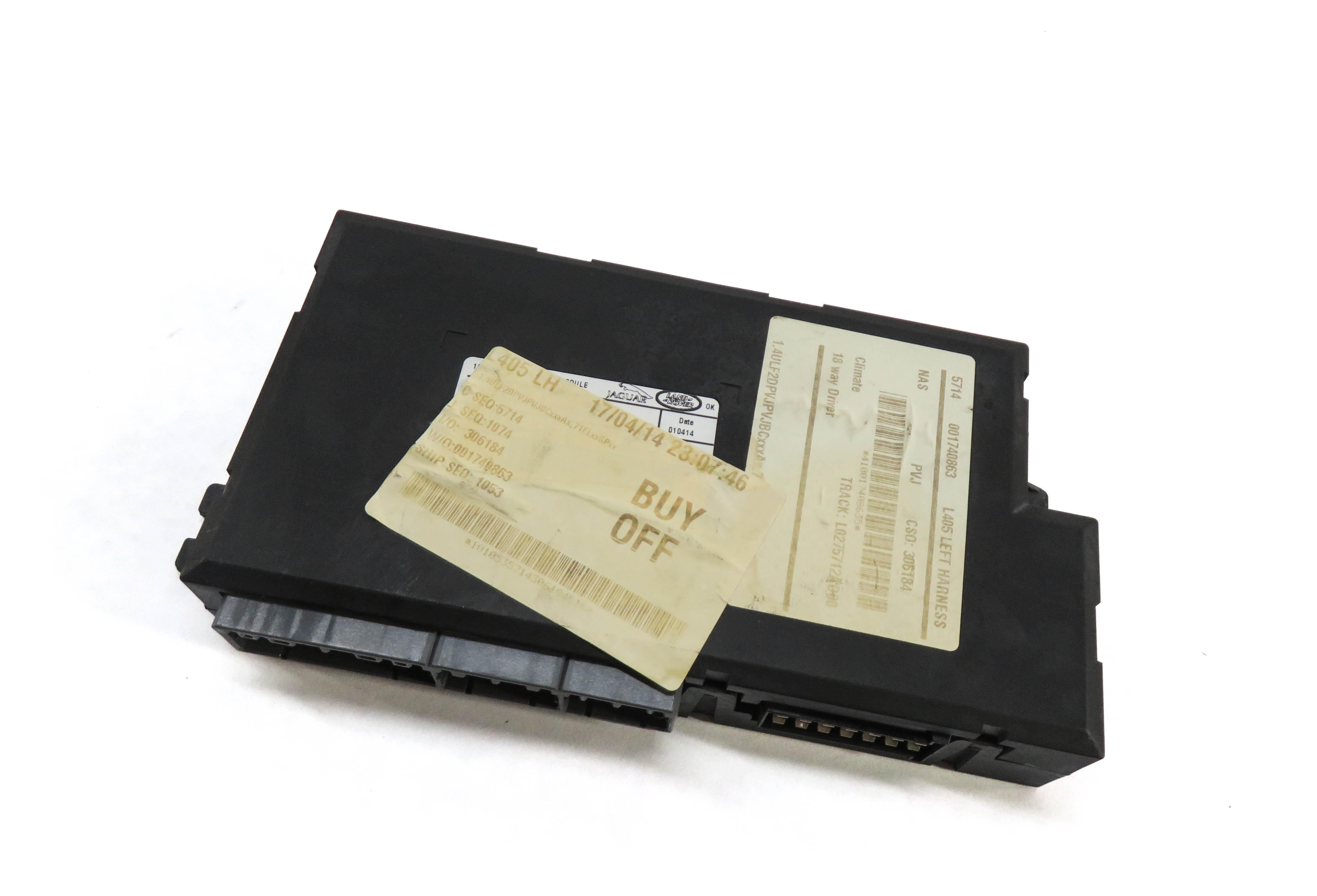 2014 RANGE ROVER (L405) LEFT FRONT DRIVER SEAT CONTROL MODULE — exact item pictured