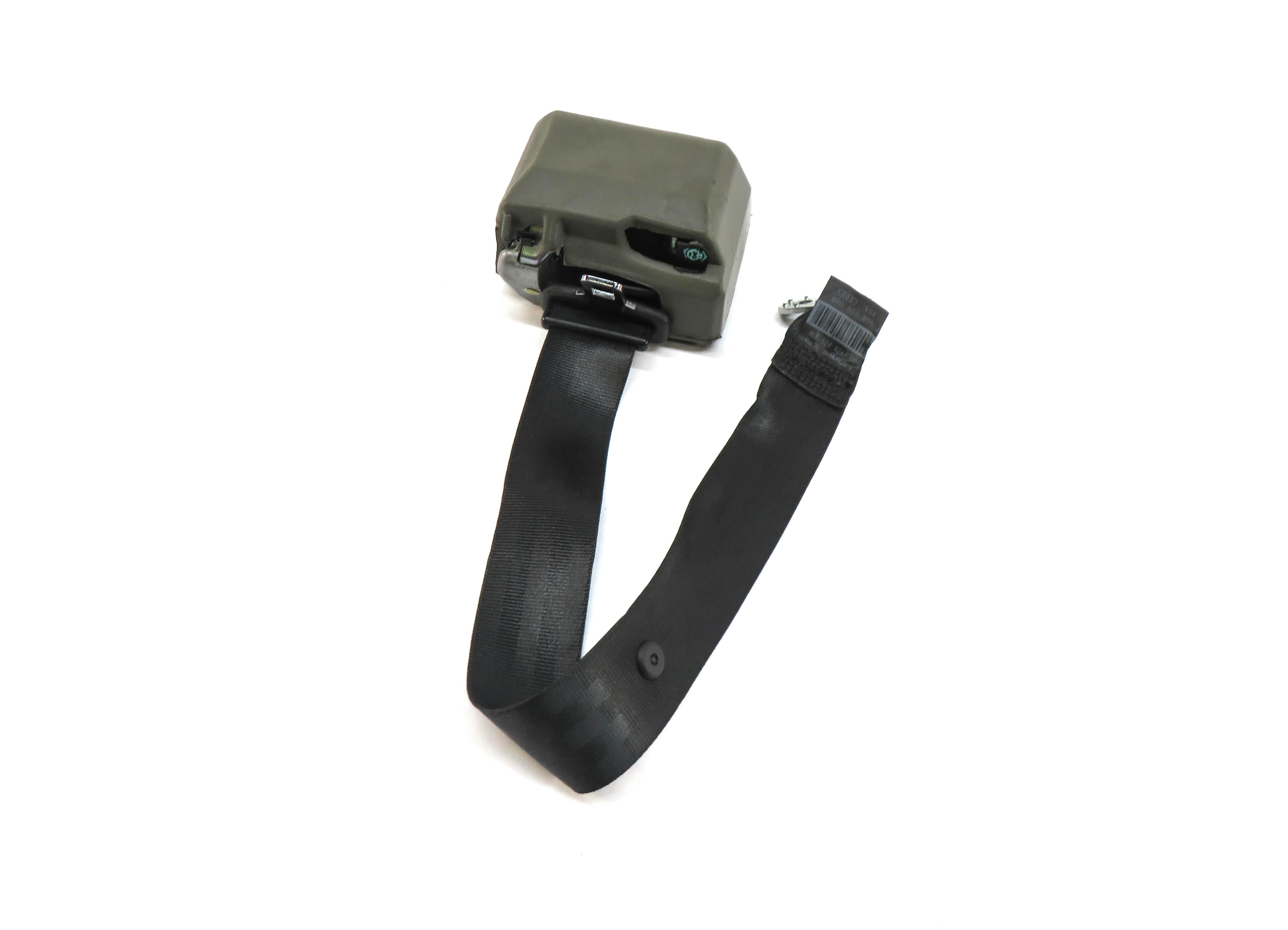 2013 AUDI Q5 (B8 8R) LEFT REAR SEAT SEATBELT RETRACTOR (BLACK) — exact item pictured