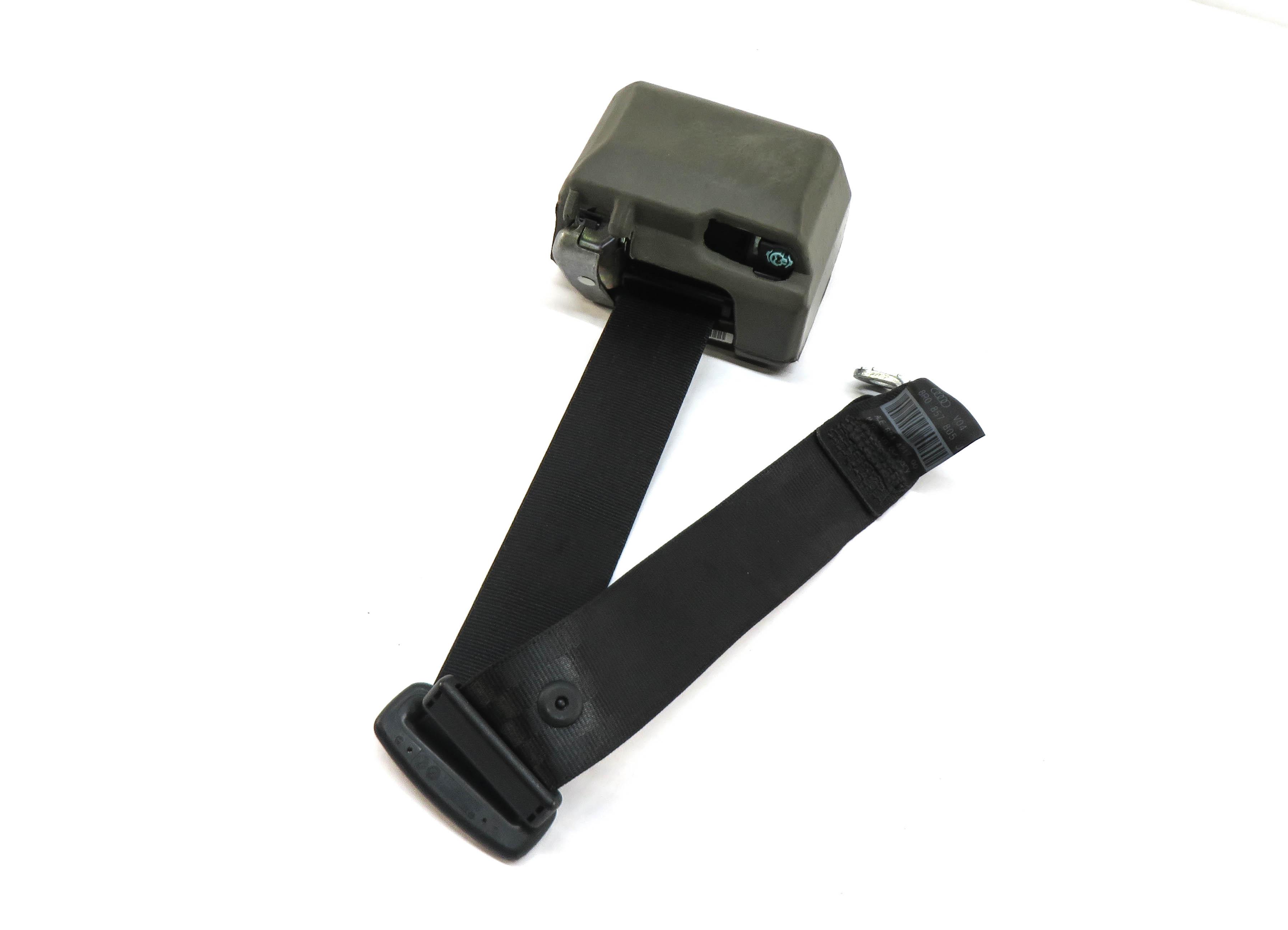 2013 AUDI Q5 (B8 8R) RIGHT REAR SEAT SEATBELT RETRACTOR (BLACK) — exact item pictured