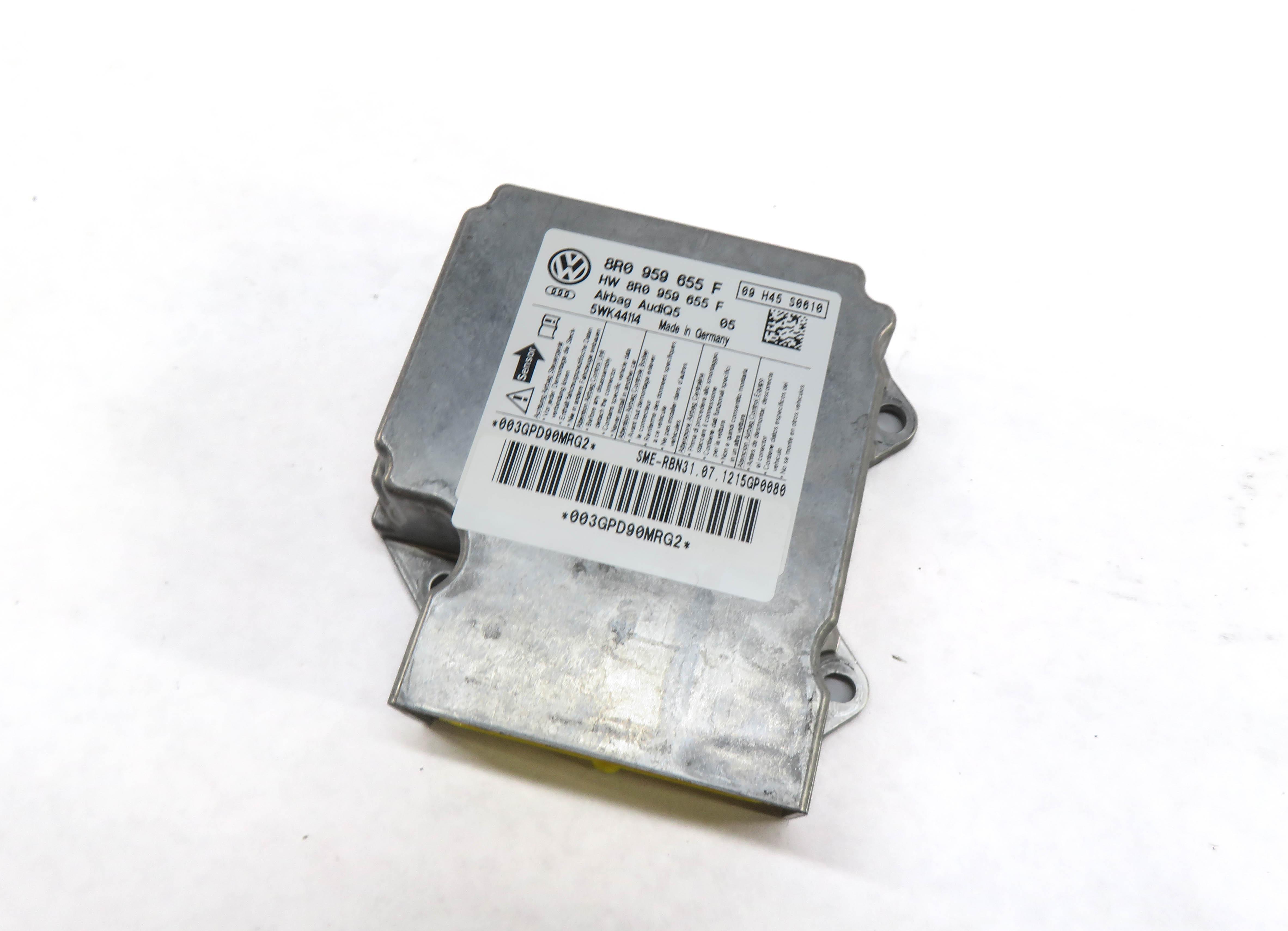 2013-2014 AUDI Q5 SQ5 (B8 8R) SRS BAG CONTROL MODULE — exact item pictured