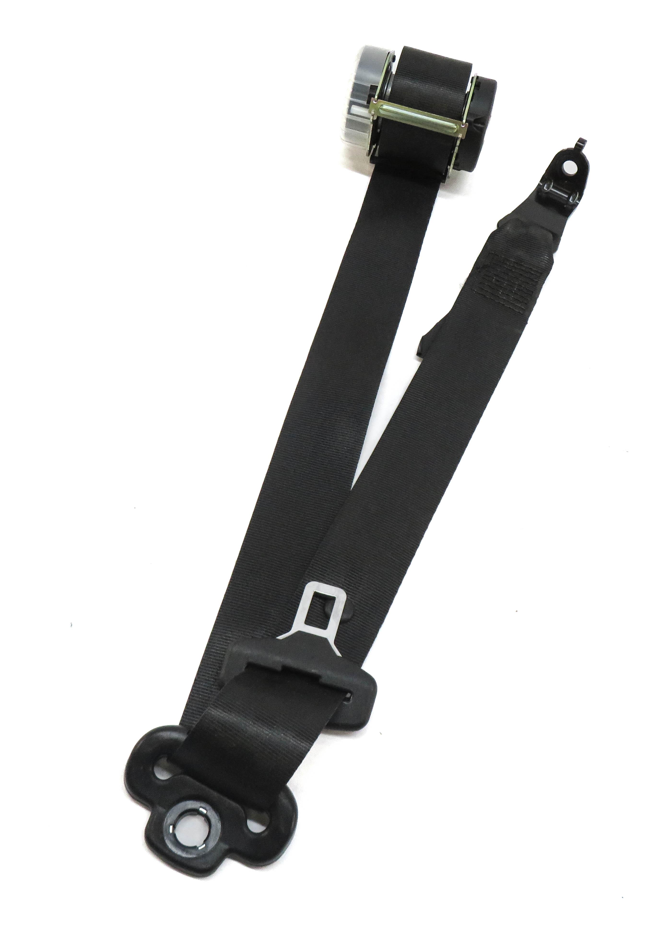 2008 RANGE ROVER SPORT (L320) REAR LEFT 2ND ROW SEATBELT RETRACTOR (BLACK) — exact item pictured