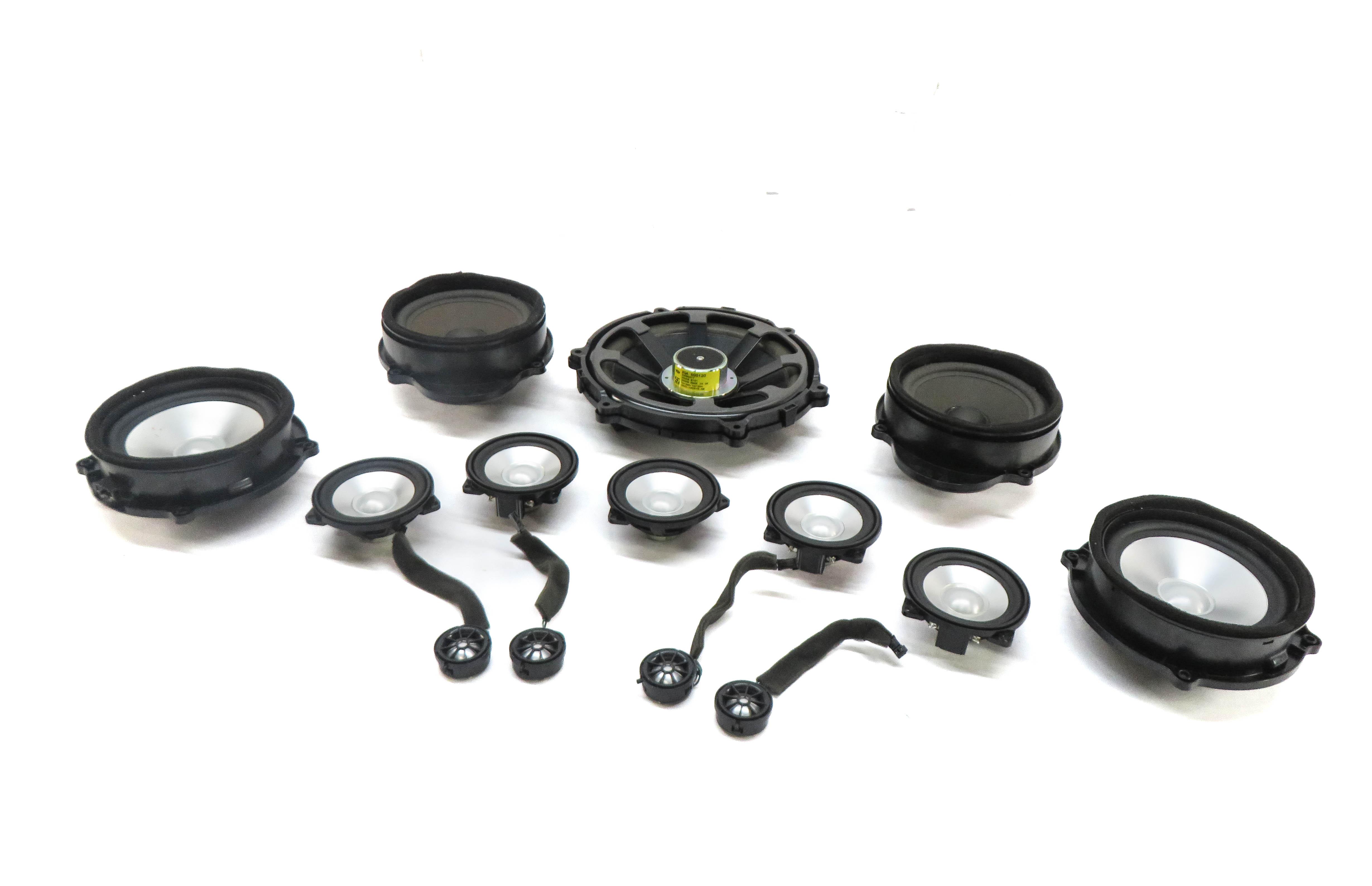 2008 RANGE ROVER SPORT (L320) FRONT LEFT REAR RIGHT LOGIC 7 SPEAKER SET/14 — exact item pictured