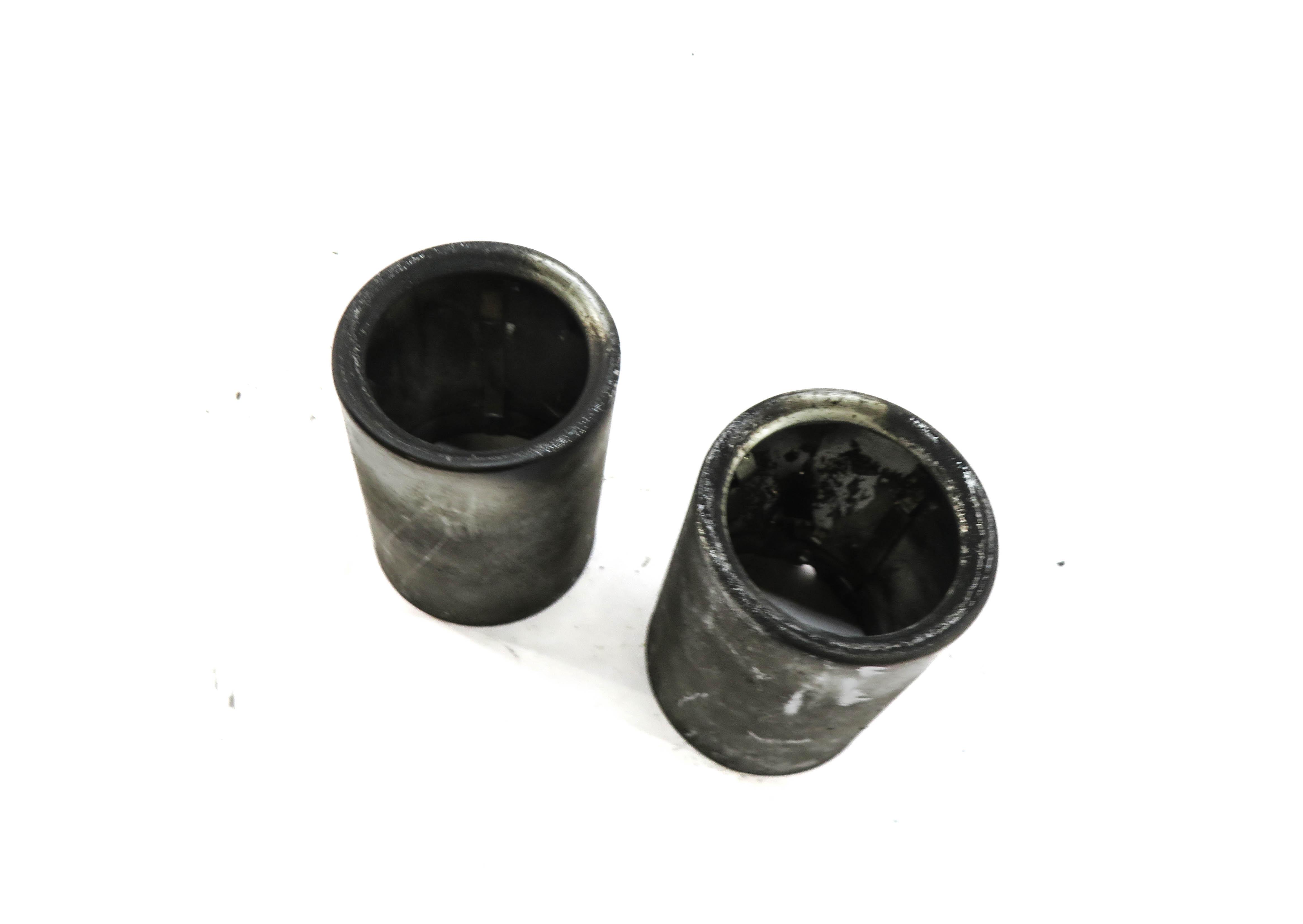2006-2008 BMW Z4 (E85) MUFFLER PIPE EXHAUST TIP SET-2 — exact item pictured