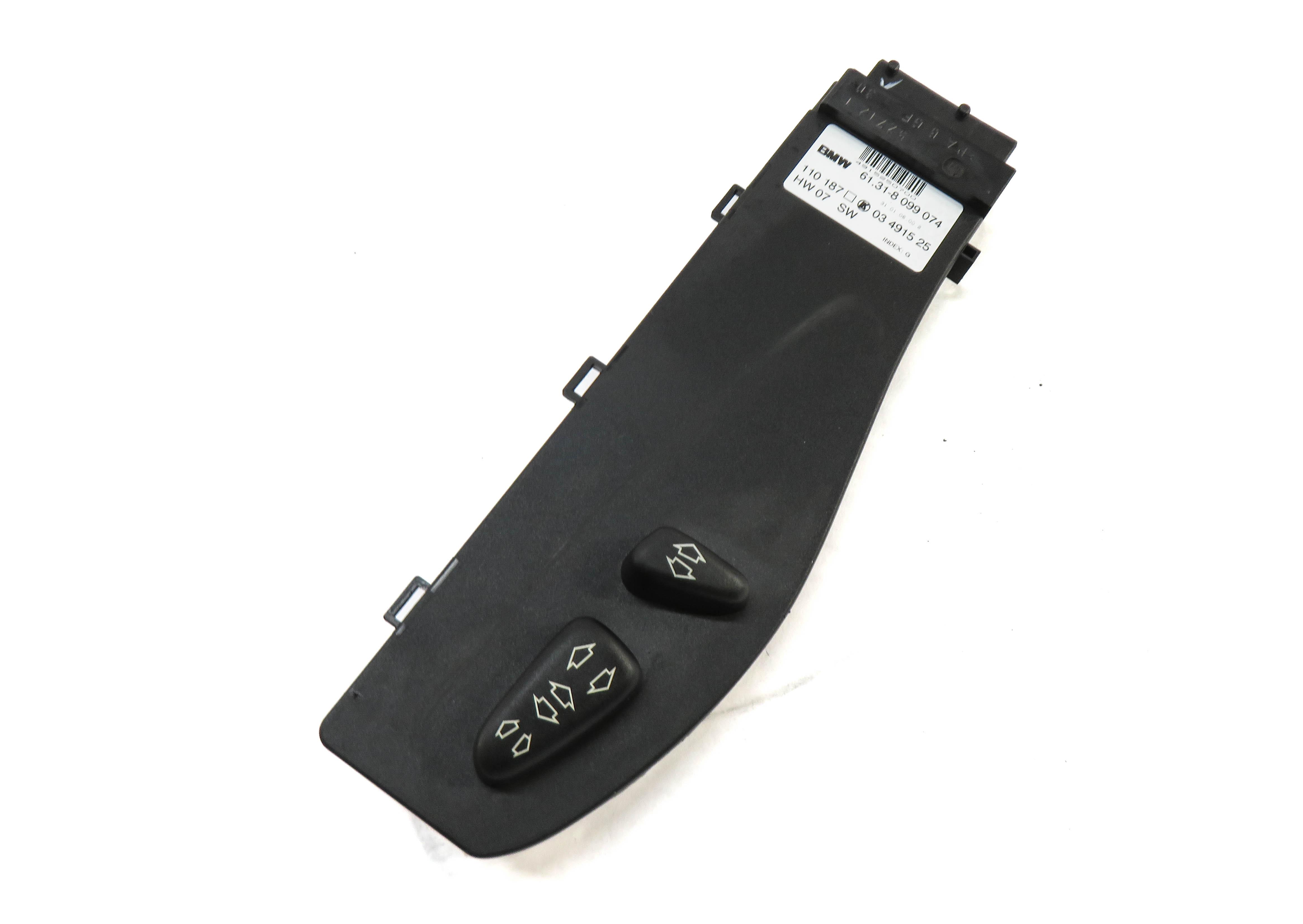 2004 BMW Z4 (E85) RIGHT FRONT PASSENGER SEAT ADJUSTMENT ADJUST SWITCH BUTTON — exact item pictured