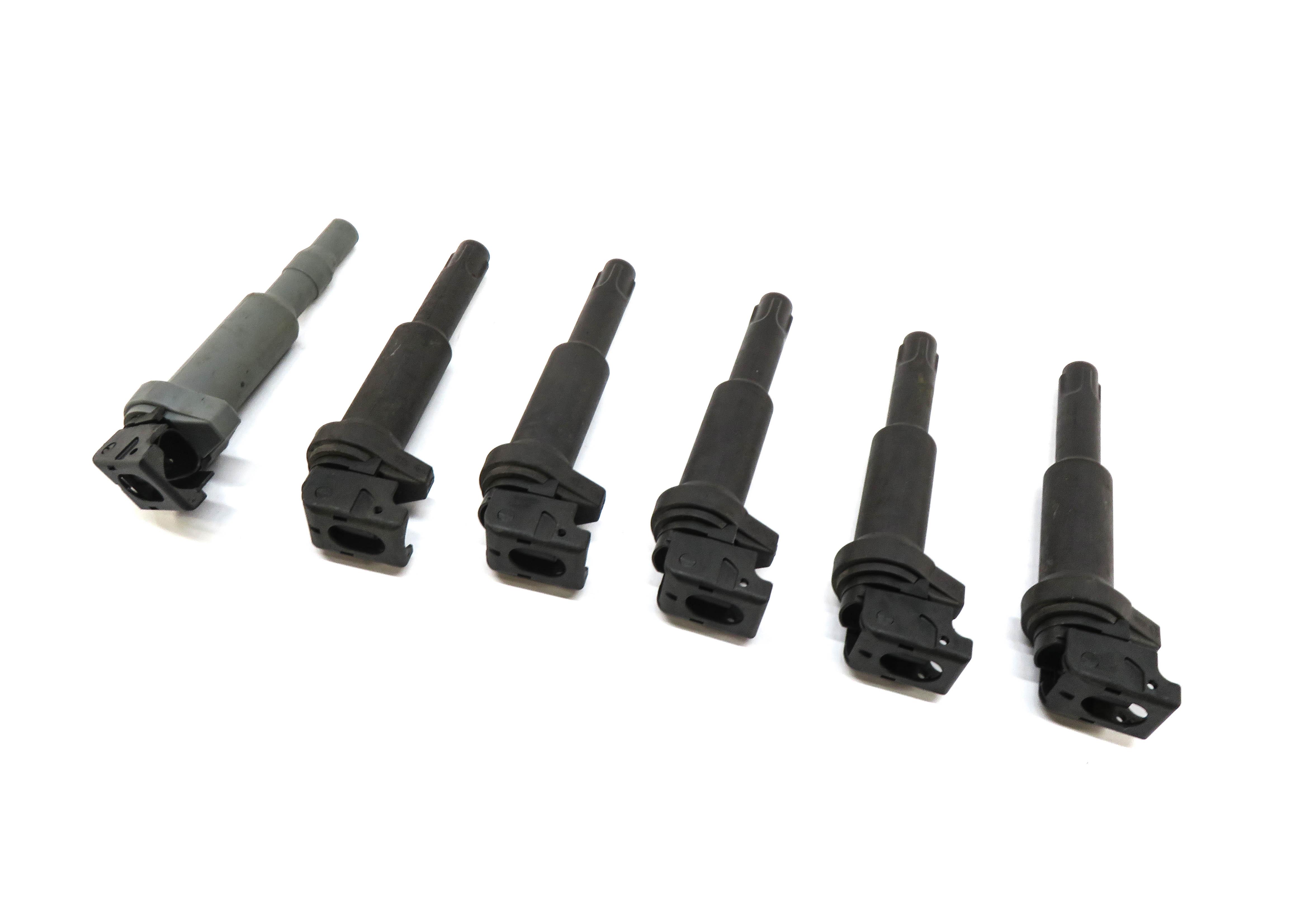 06-07 BMW 325i 330i 525i 530i Z4 (E90 E60 E85) 3.0L ENGINE IGNITION COIL SET-6 — exact item pictured
