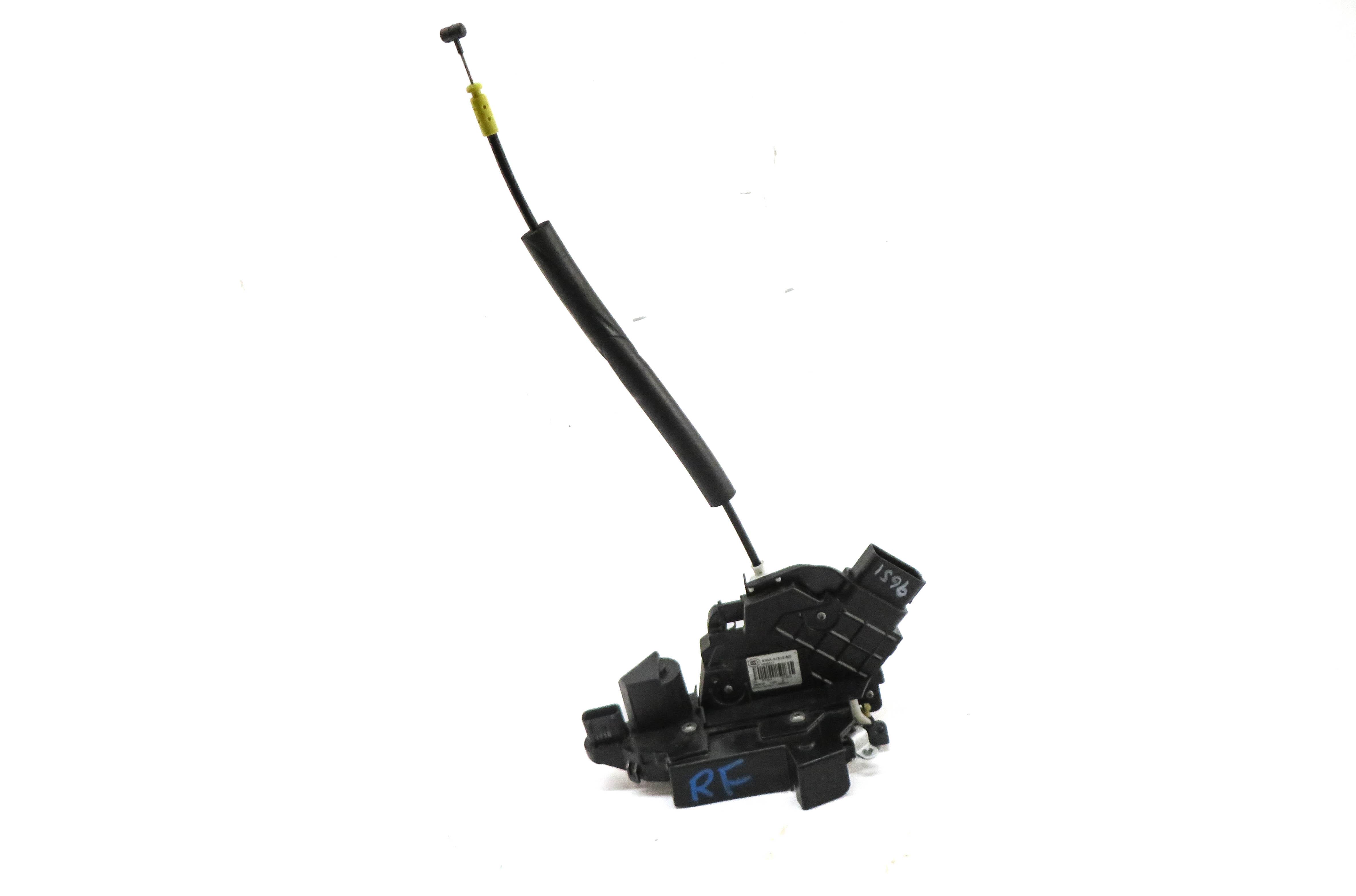 10-19 EVOQUE LR4 RANGE ROVER SPORT (L320) RIGHT FRONT PASSIVE DOOR LOCK LATCH — exact item pictured