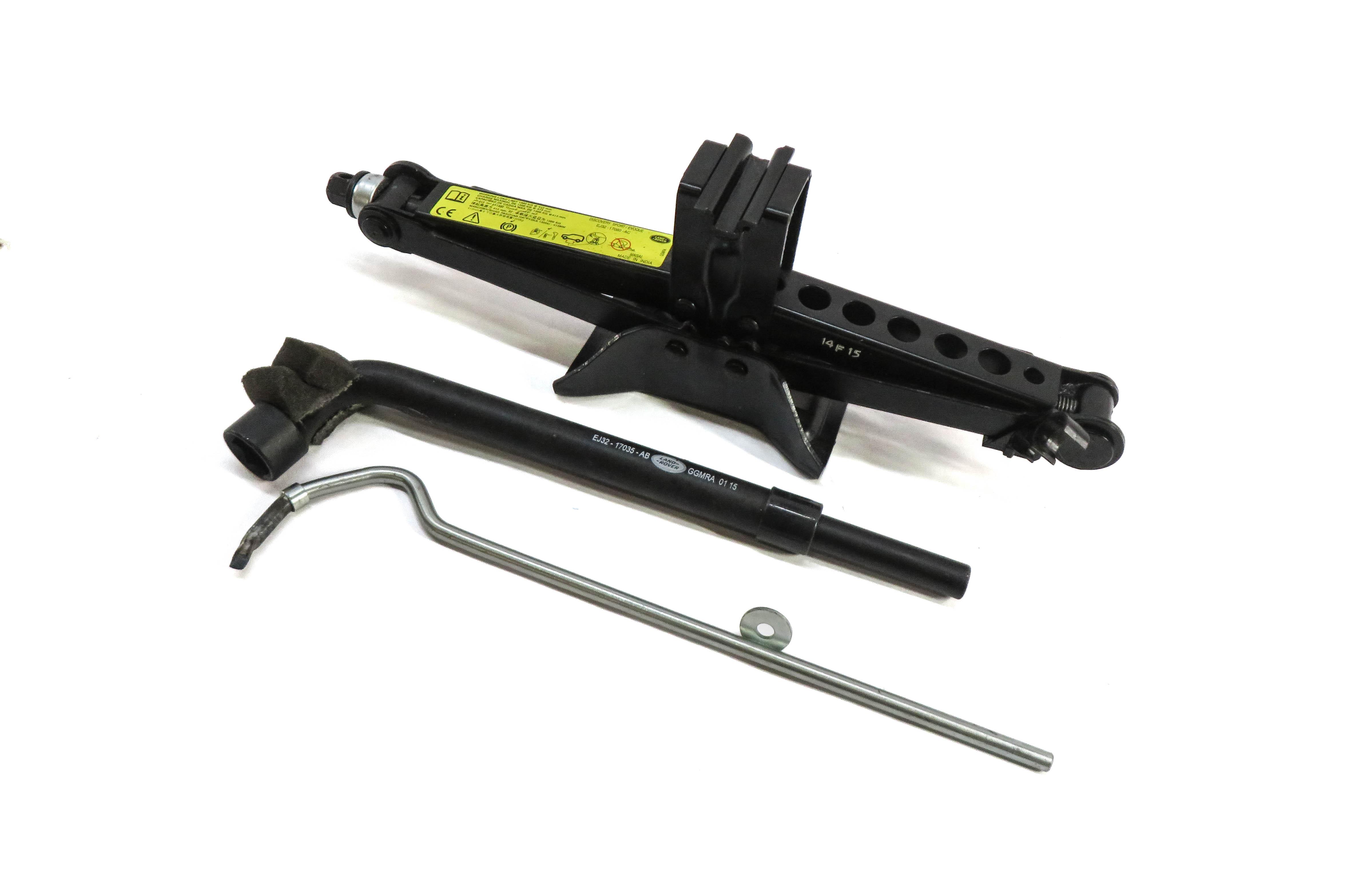 12-19 RANGE ROVER EVOQUE (L538) EMERGENCY SPARE TIRE JACK WRENCH TOOL KIT SET — exact item pictured