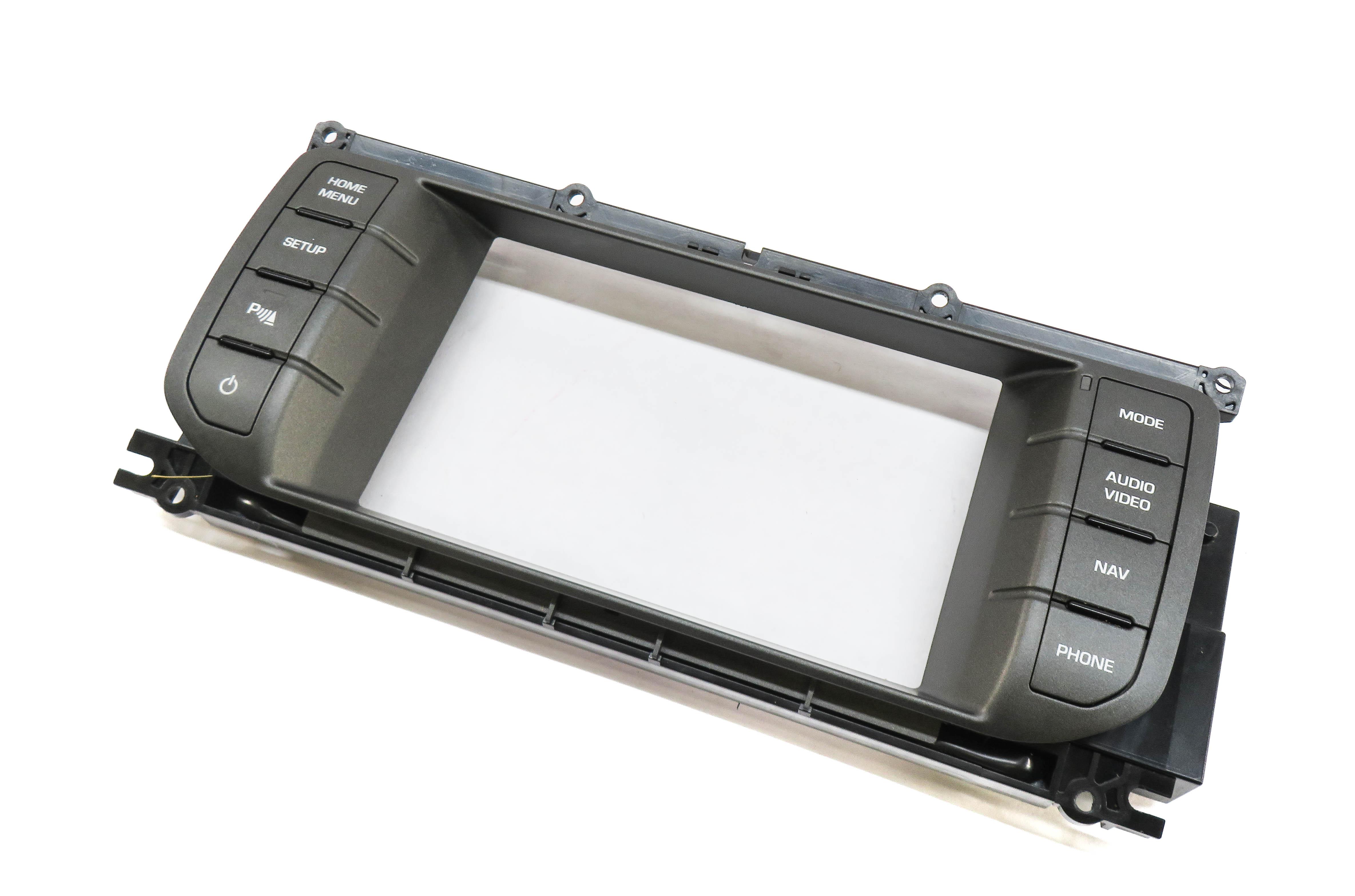 12-15 RANGE ROVER EVOQUE (L538) RADIO STEREO NAVIGATION SWITCH PANEL SCREEN TRIM — exact item pictured
