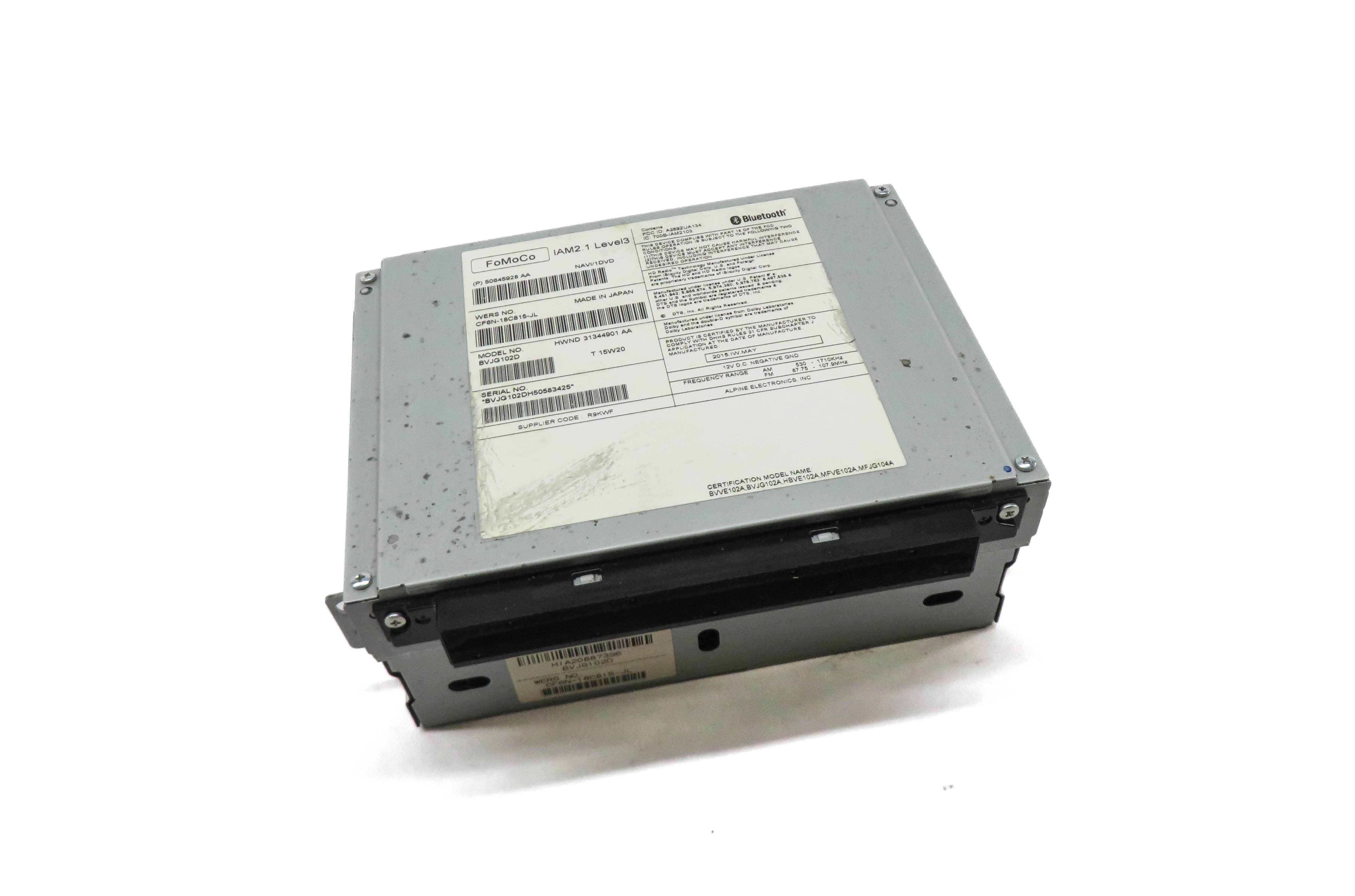 12-16 LR2 LR4 RANGE ROVER SPORT EVOQUE (L405 L494 L538) CD NAV STEREO RECEIVER — exact item pictured