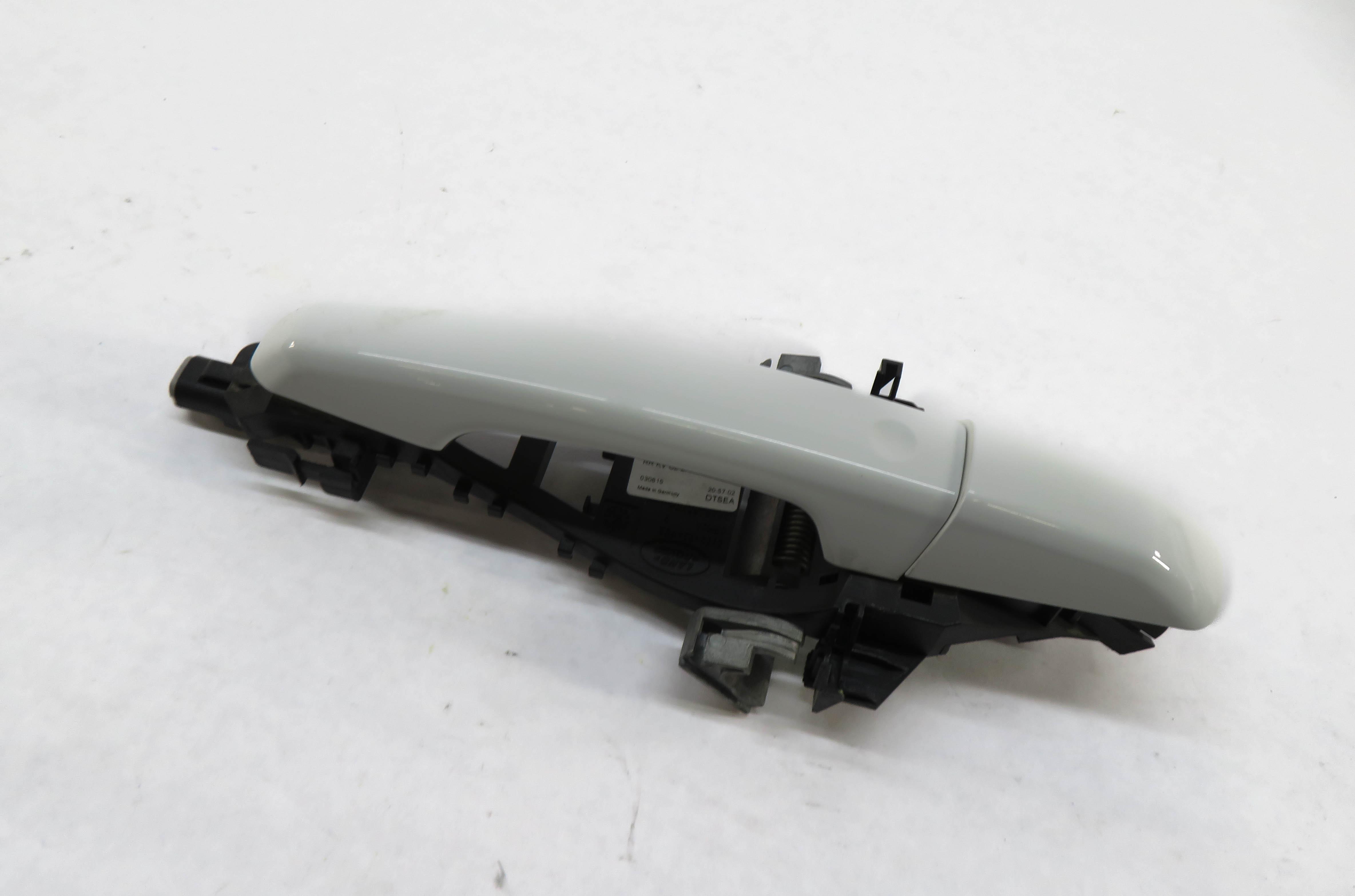 12-17 RANGE ROVER SPORT EVOQUE (L405 L494) LEFT REAR PASSIVE DOOR HANDLE (WHITE) — exact item pictured