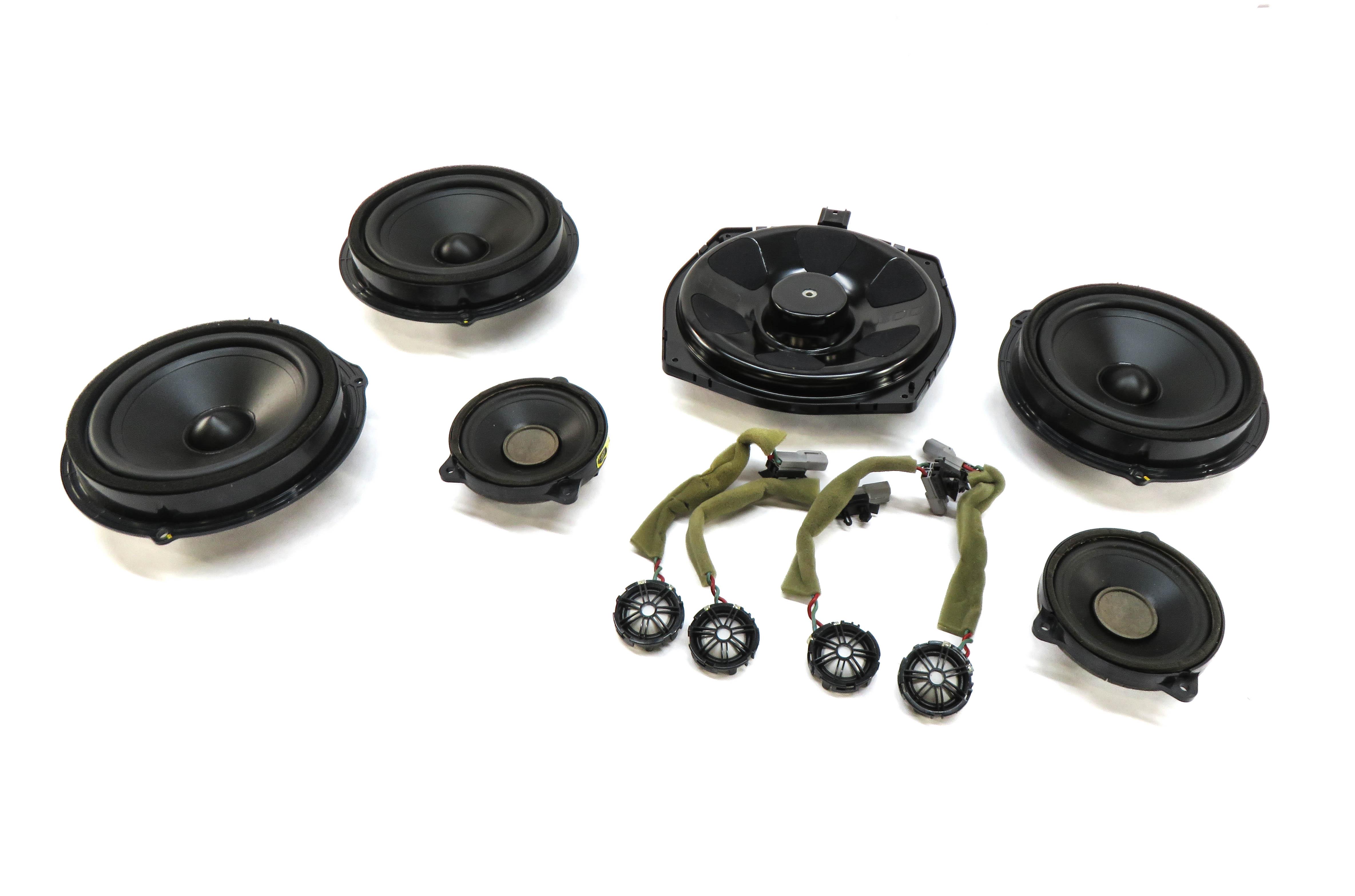 2015 RANGE ROVER EVOQUE (L538) RADIO STEREO SUB SUBWOOFER TWEETER SPEAKER SET — exact item pictured