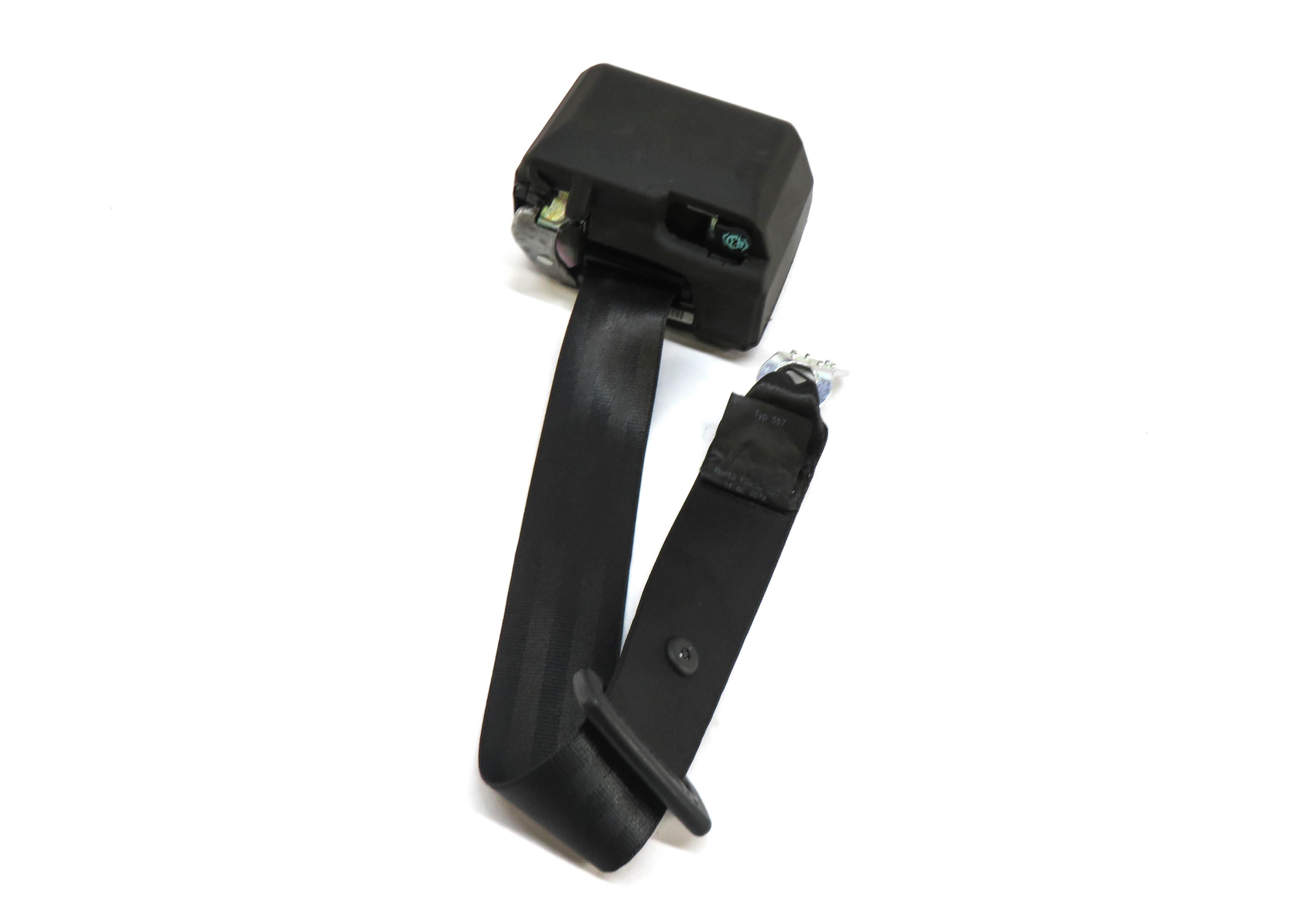 2013 AUDI S4 (B8 8K) REAR SEAT RIGHT SEATBELT RETRACTOR (BLACK) — exact item pictured