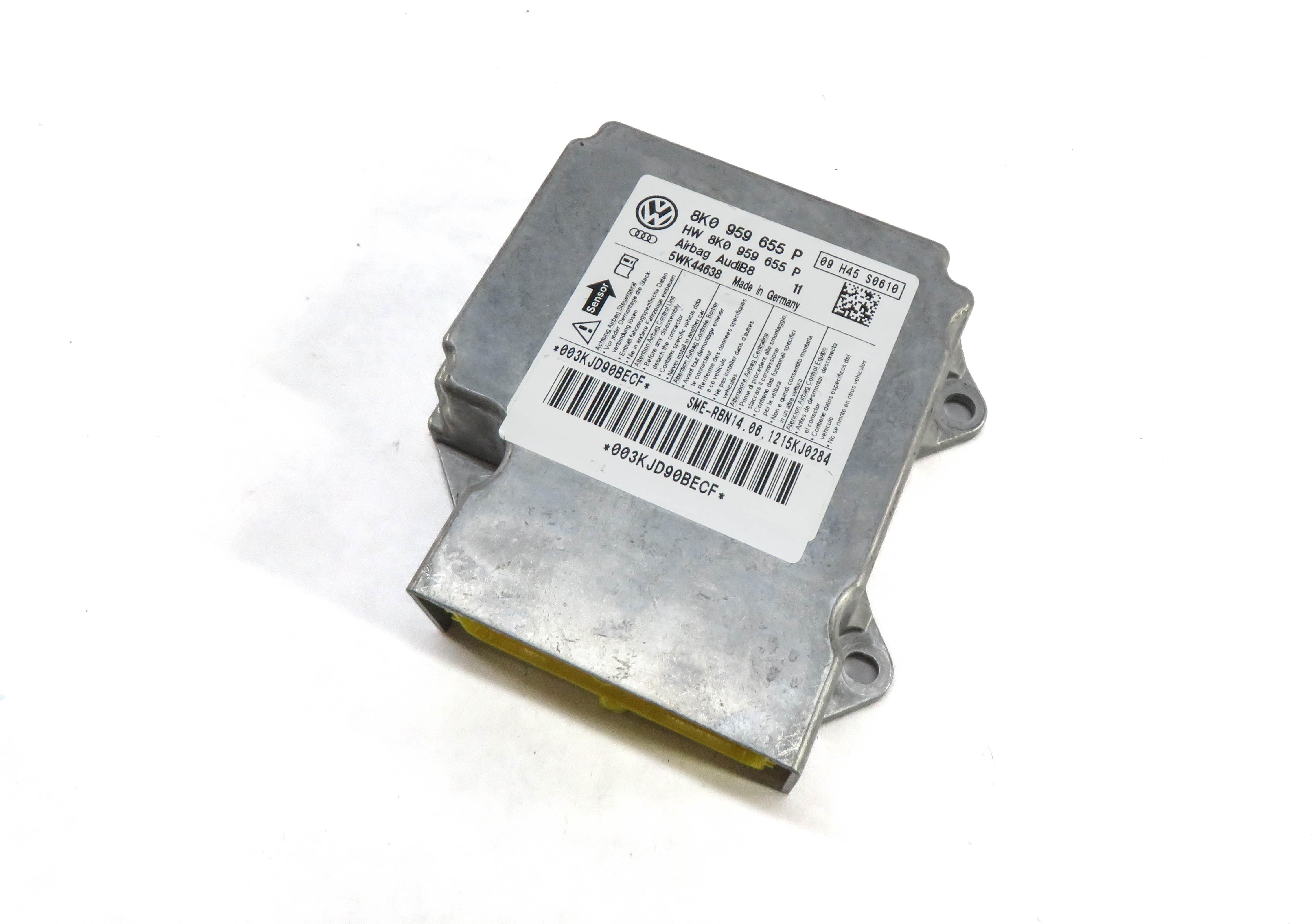 2013-2015 AUDI A4 A5 S4 S5 RS5 (B8 8K 8T) SRS BAG CONTROL MODULE — exact item pictured