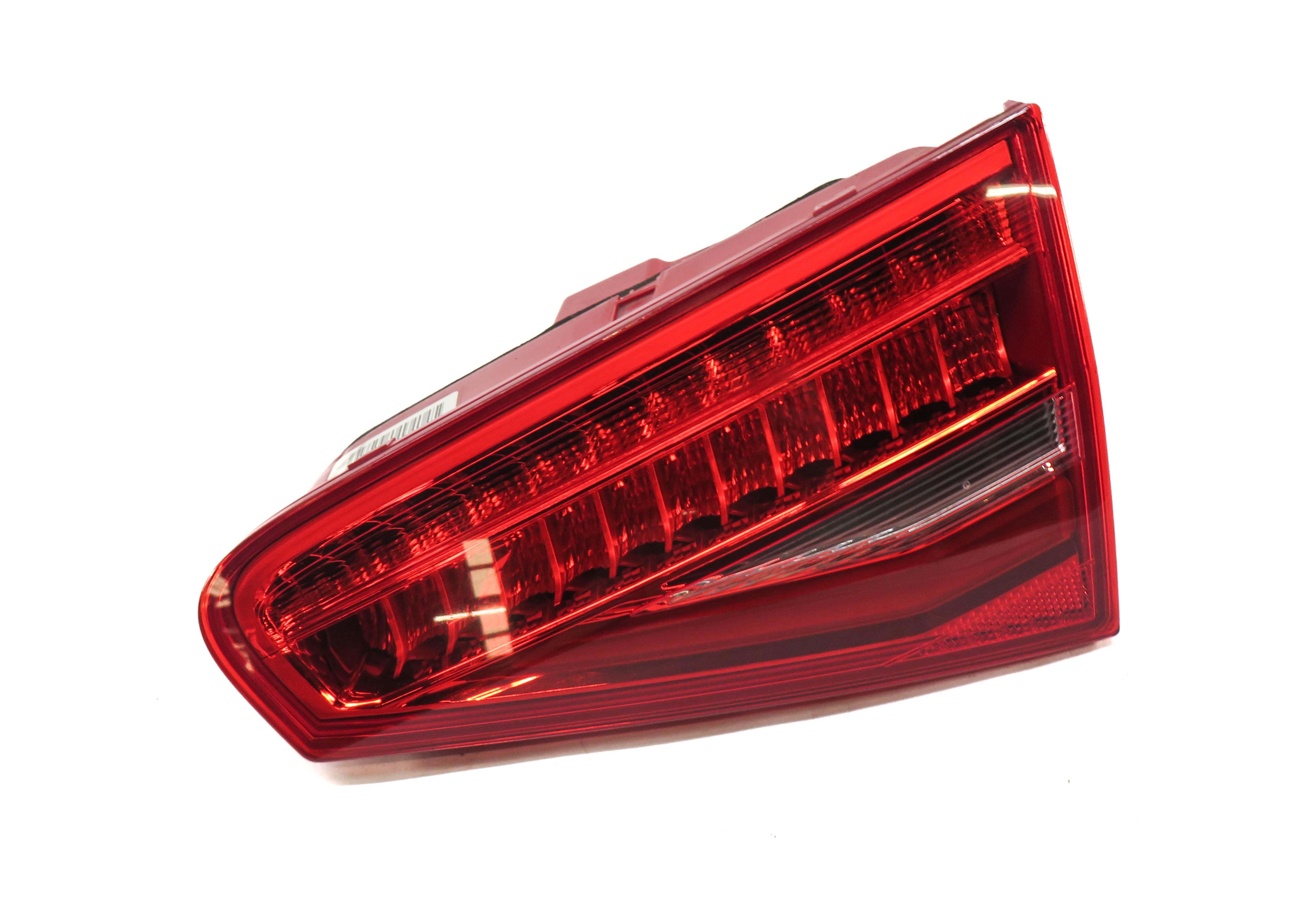 13-16 AUDI A4 S4 B8 8K REAR RIGHT PASSENGER INNER TRUNK TAILLIGHT LIGHT LAMP LED — exact item pictured