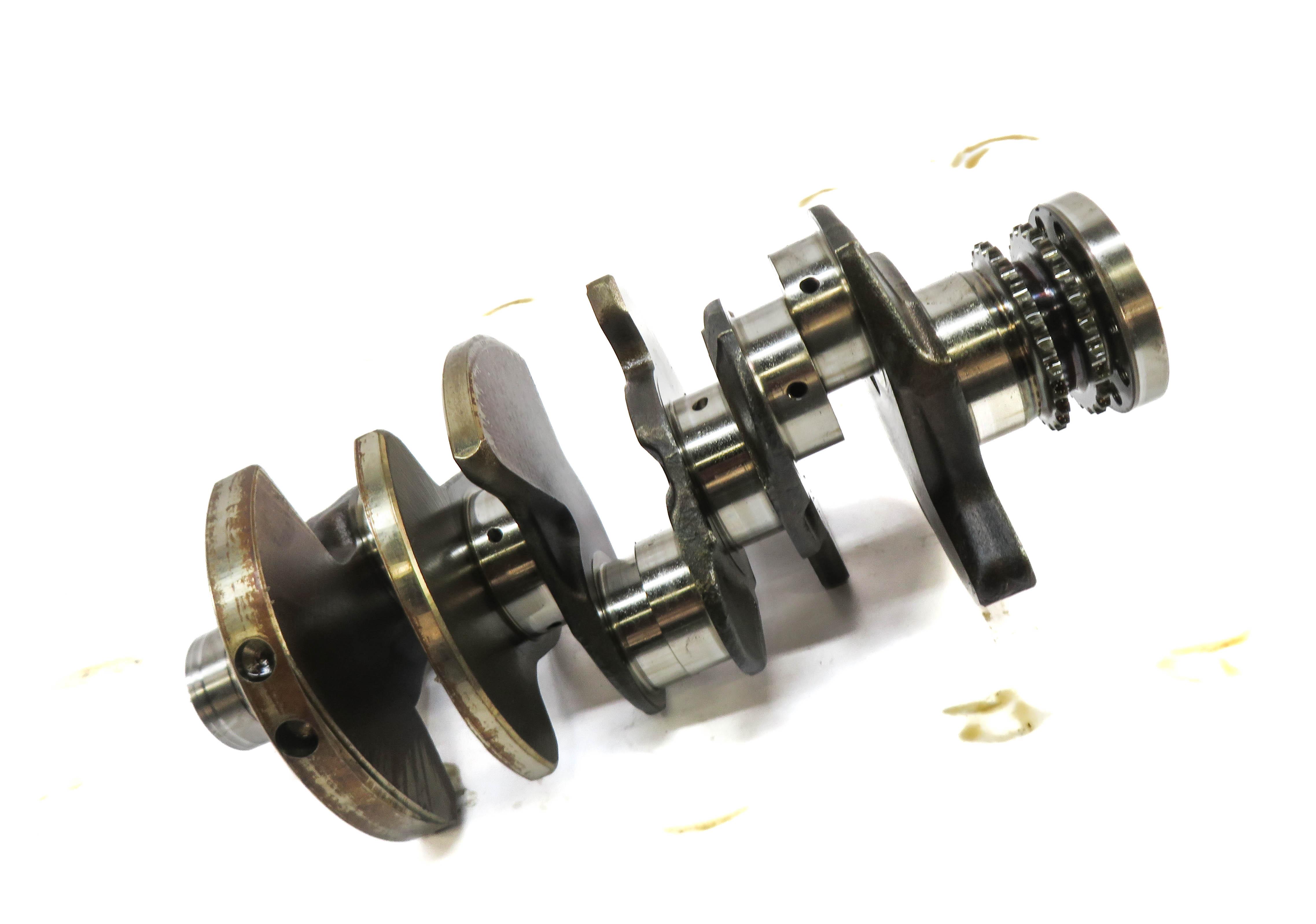 2013 AUDI S4 (B8 8K) 3.0L CGXC SUPERCHARGED ENGINE CRANKSHAFT CRANK SHAFT — exact item pictured