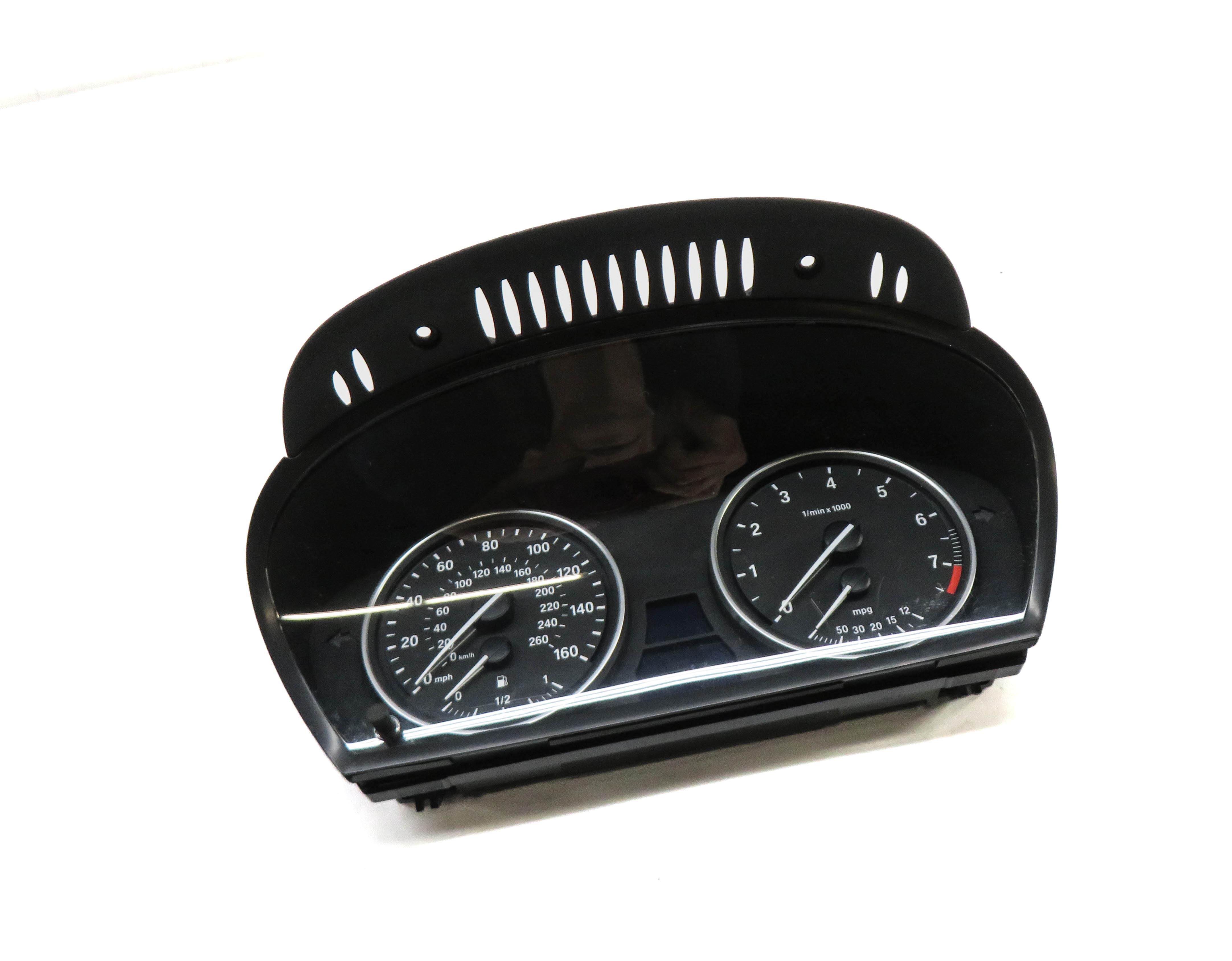 2011-2013 BMW X5 3.0L TURBO / 4.4L TWIN TURBO SPEEDOMETER GAUGE CLUSTER (132k) — exact item pictured