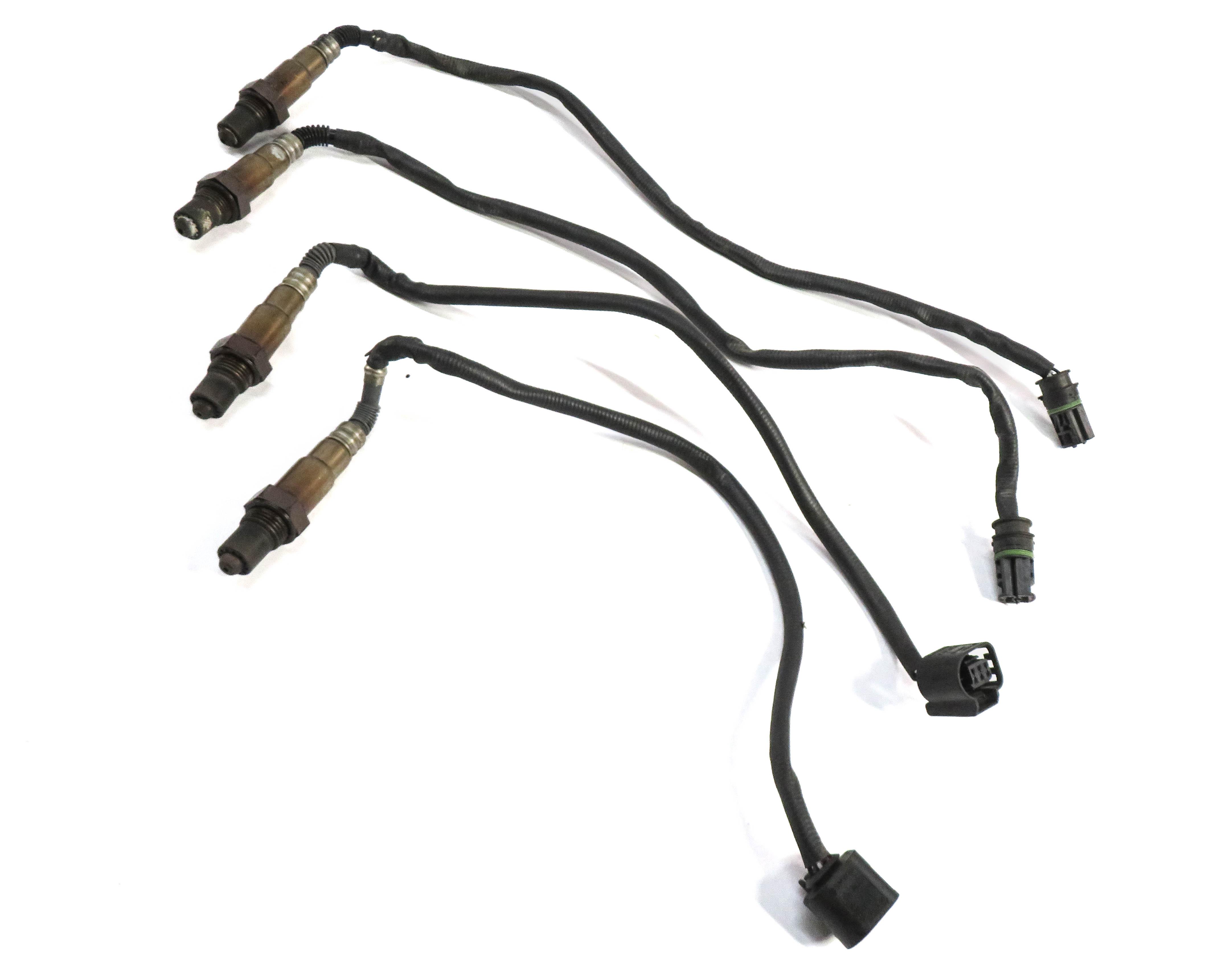 2013 BMW X5 (E70) 4.4L N63 PRE POST CAT O2 OXYGEN LAMBDA PROBE SENSOR SET-4 — exact item pictured