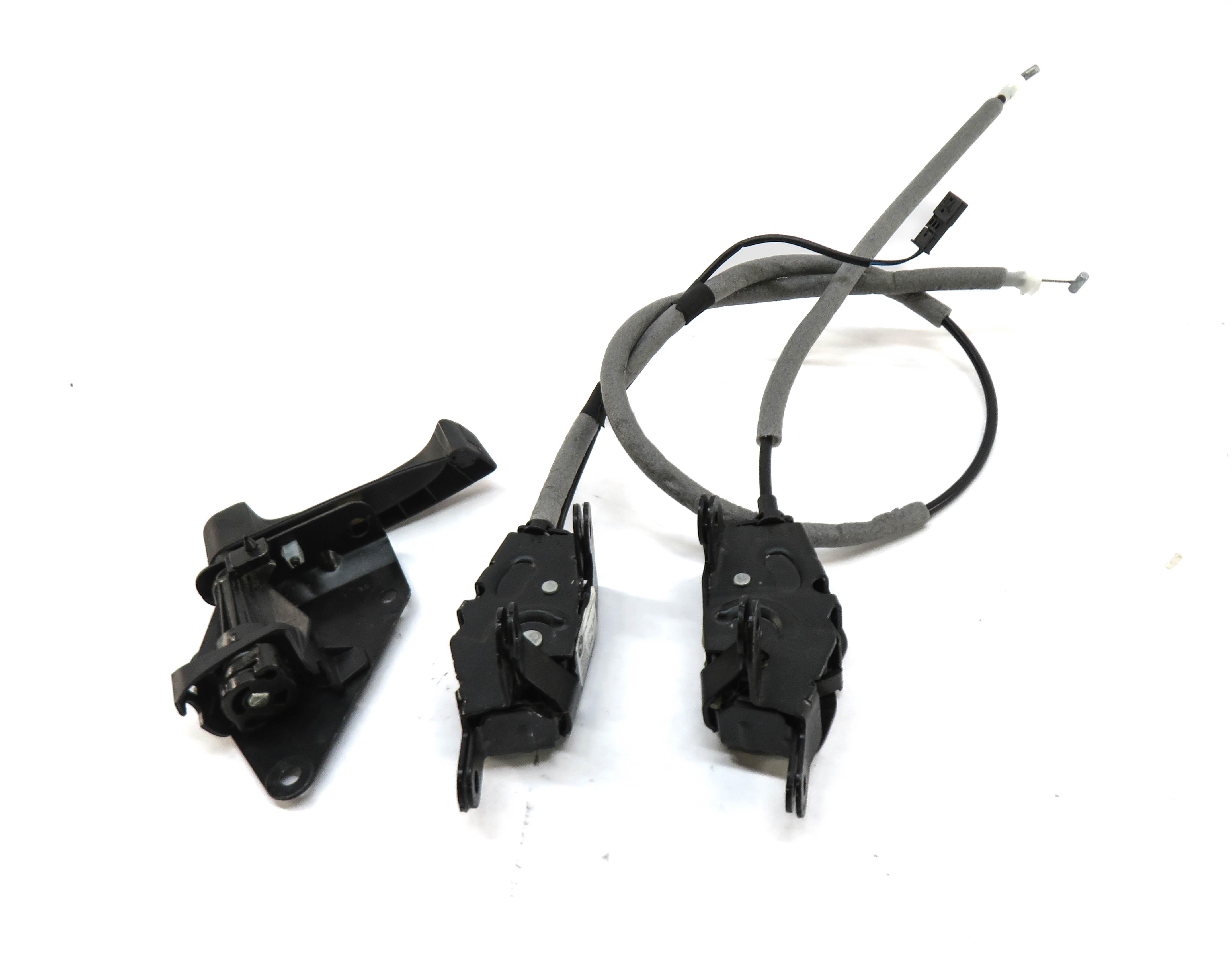 2013 BMW X5 (E70) REAR TRUNK HATCH GATE TAILGATE LOCK LATCH SET w/ HANDLE — exact item pictured