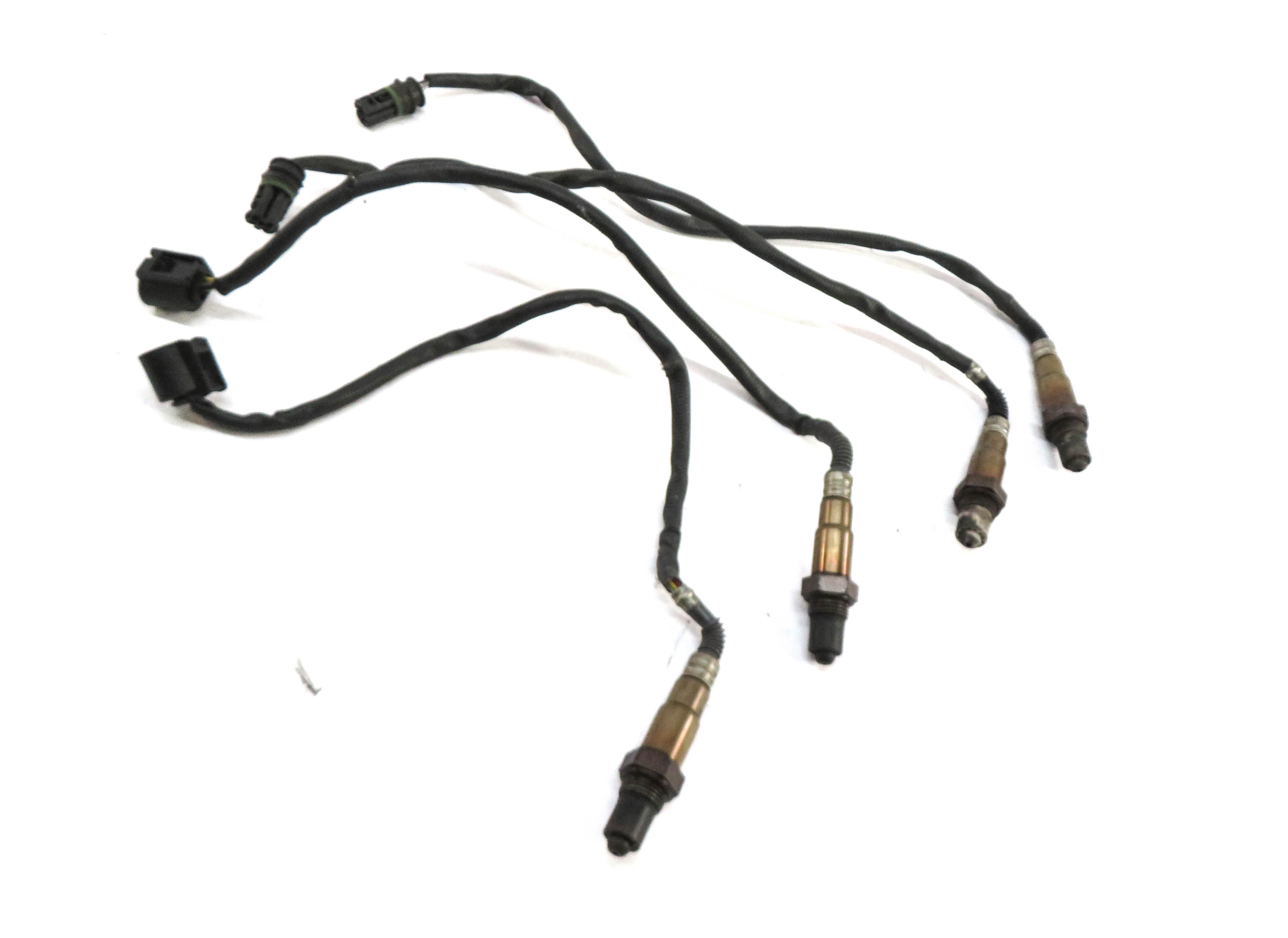 2011 BMW 550iGT (F07) 4.4L N63 PRE POST CAT O2 OXYGEN LAMBDA PROBE SENSOR SET-4 — exact item pictured