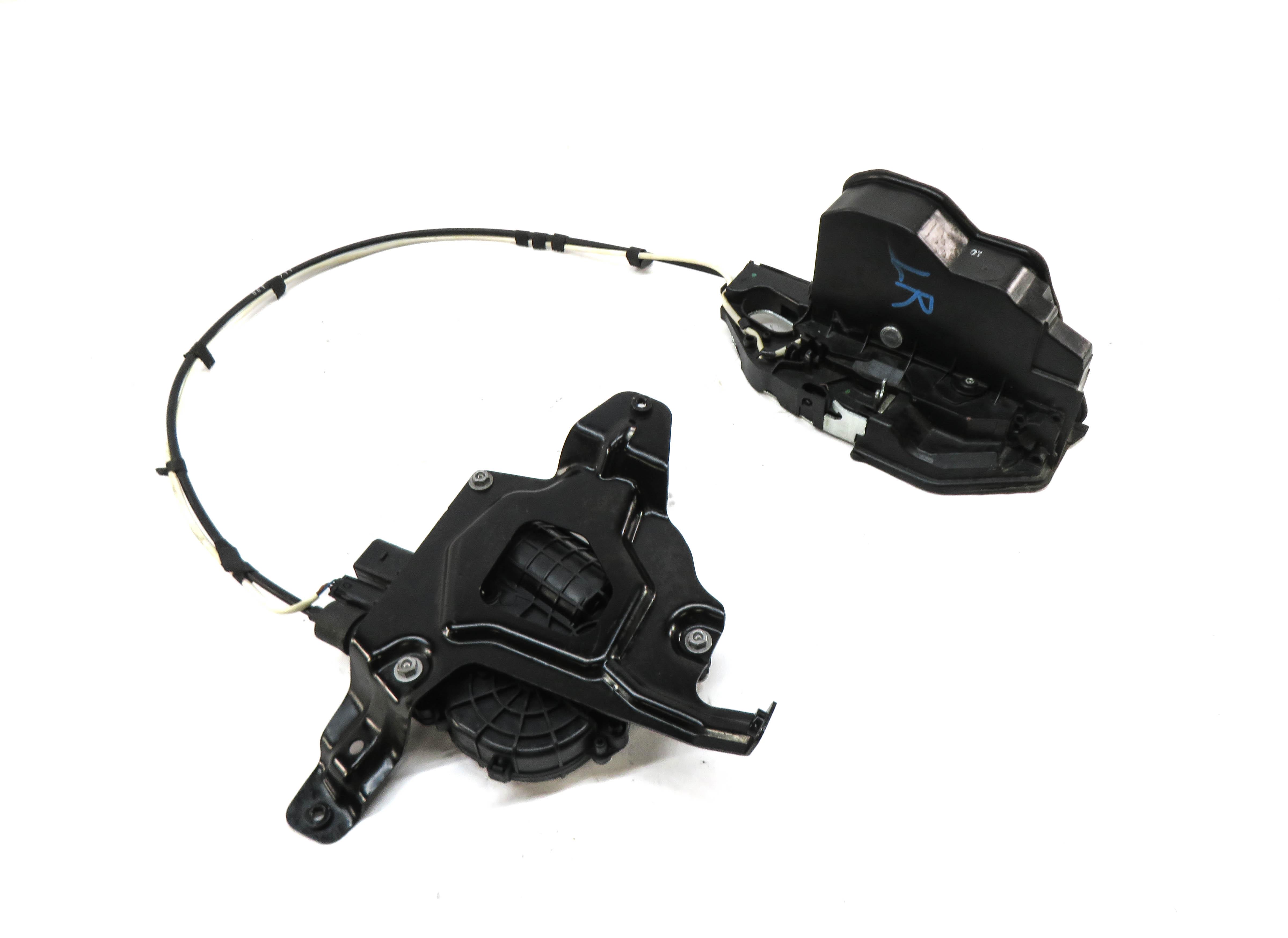 2010-2017 BMW 535iGT 550iGT (F07) LEFT SIDE REAR DOOR SOFT CLOSE DOOR LOCK LATCH — exact item pictured