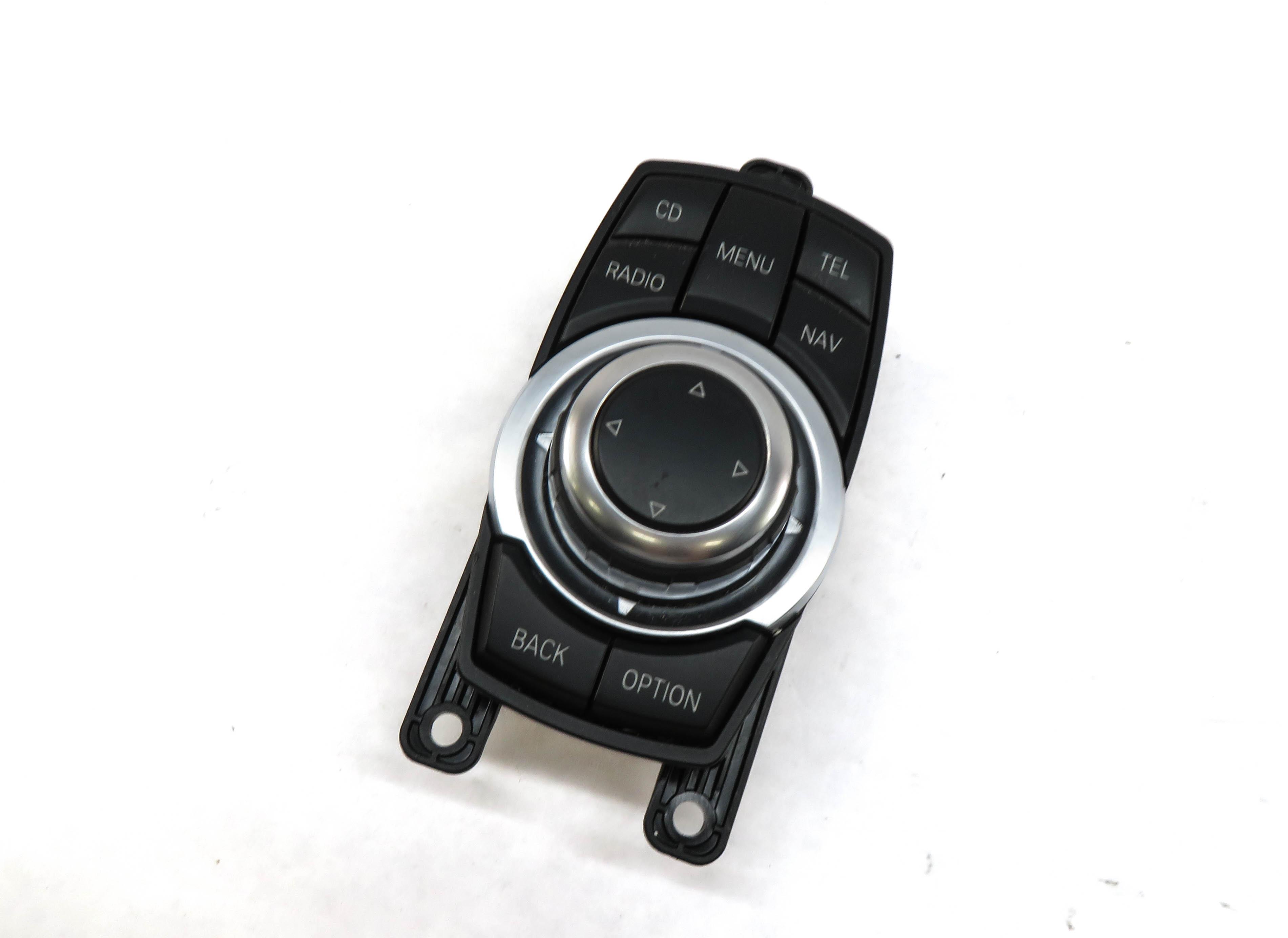 2011 BMW 550iGT (F07) RADIO STEREO GPS NAVIGATION i-DRIVE CONTROL KNOB SWITCH — exact item pictured
