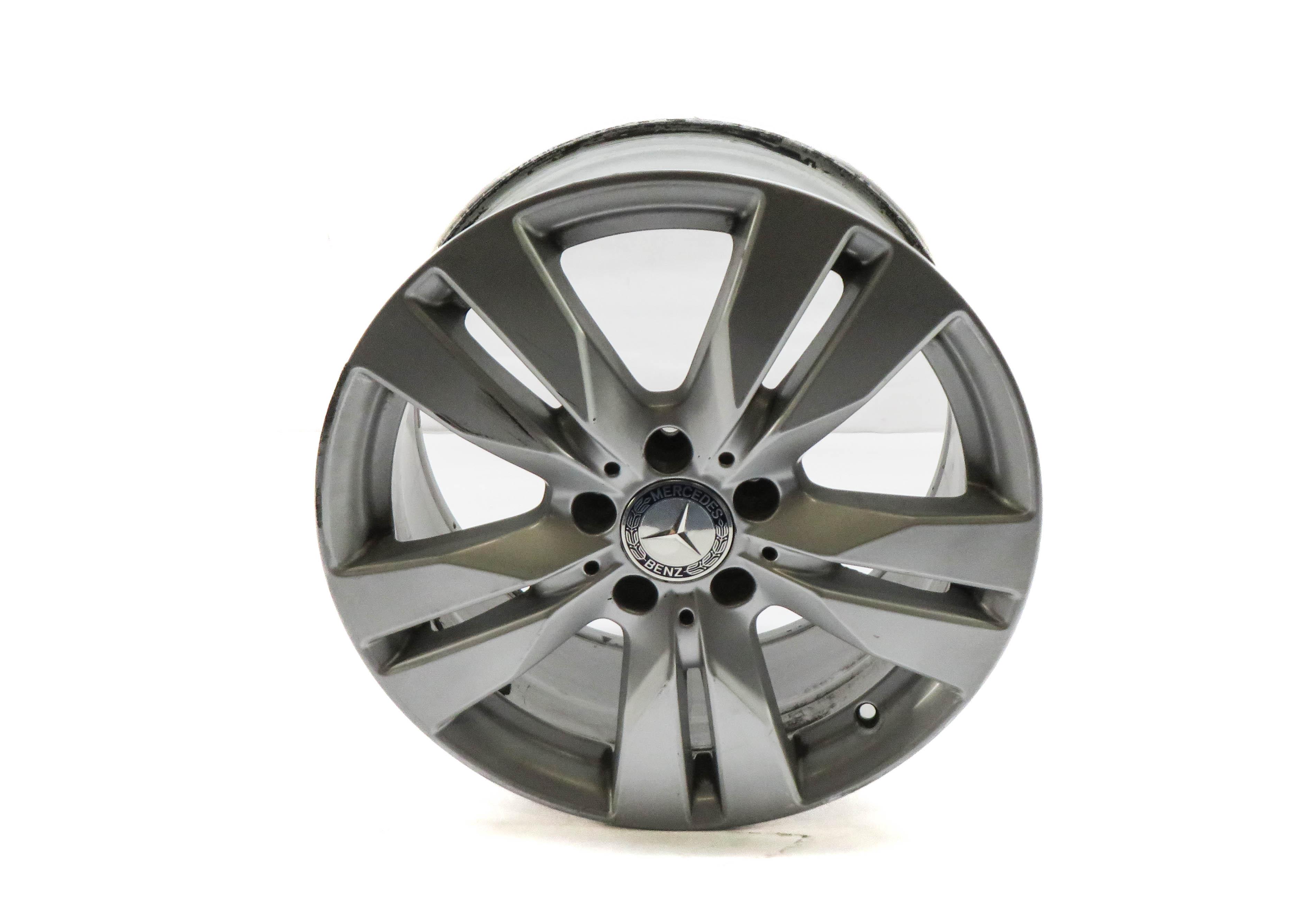 2012-2013 MERCEDES E CLASS (W207) 10 SPOKE (5 TWIN SPOKE) REAR WHEEL RIM 17x8.5 — exact item pictured