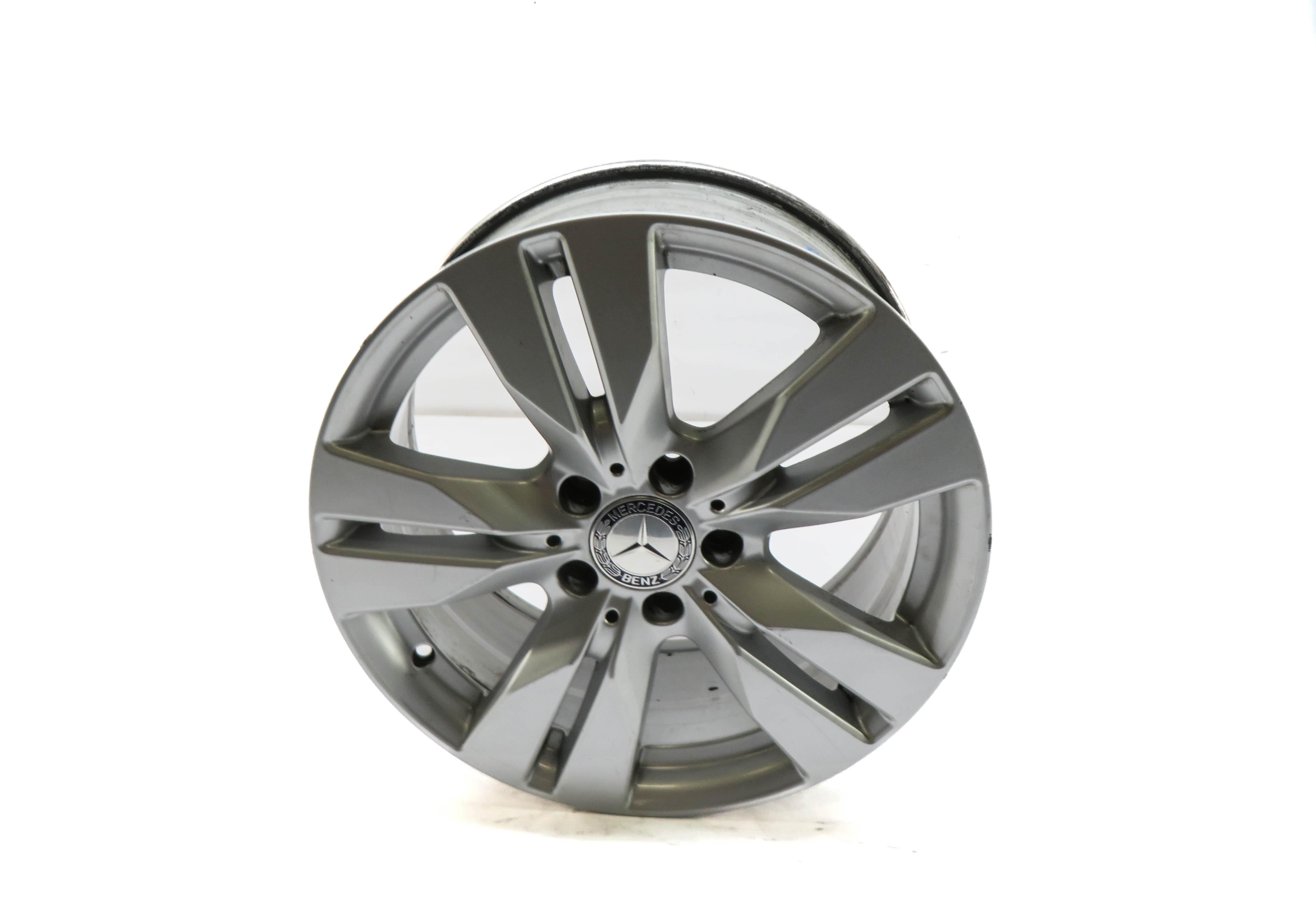 2012-2013 MERCEDES E CLASS (W207) 10 SPOKE (5 TWIN SPOKE) FRONT WHEEL RIM 17x7.5 — exact item pictured