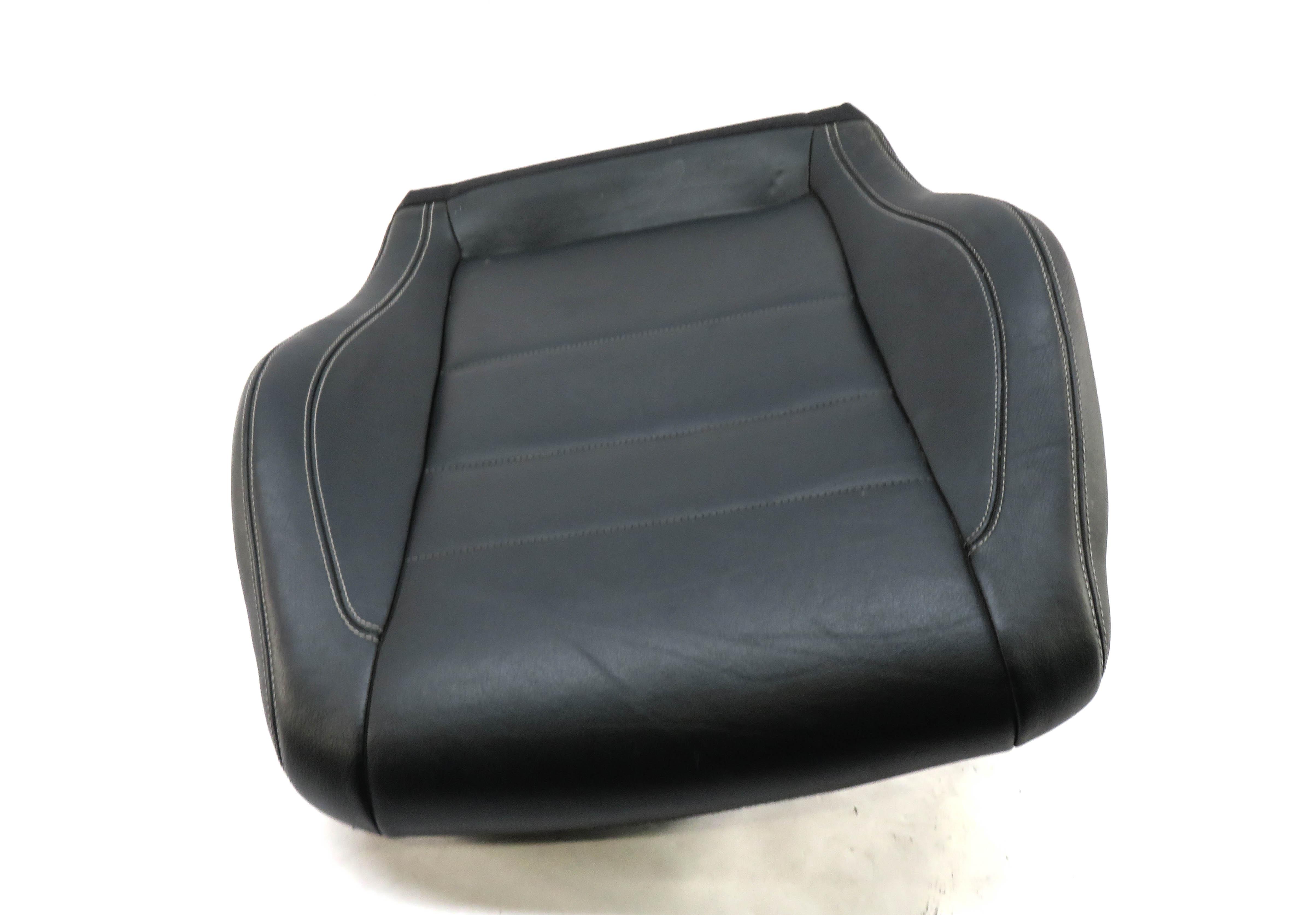 10-17 COUPE CONV E CLASS W207 PASSENGER LOWER STANDARD SEAT CUSHION (BLACK) — exact item pictured