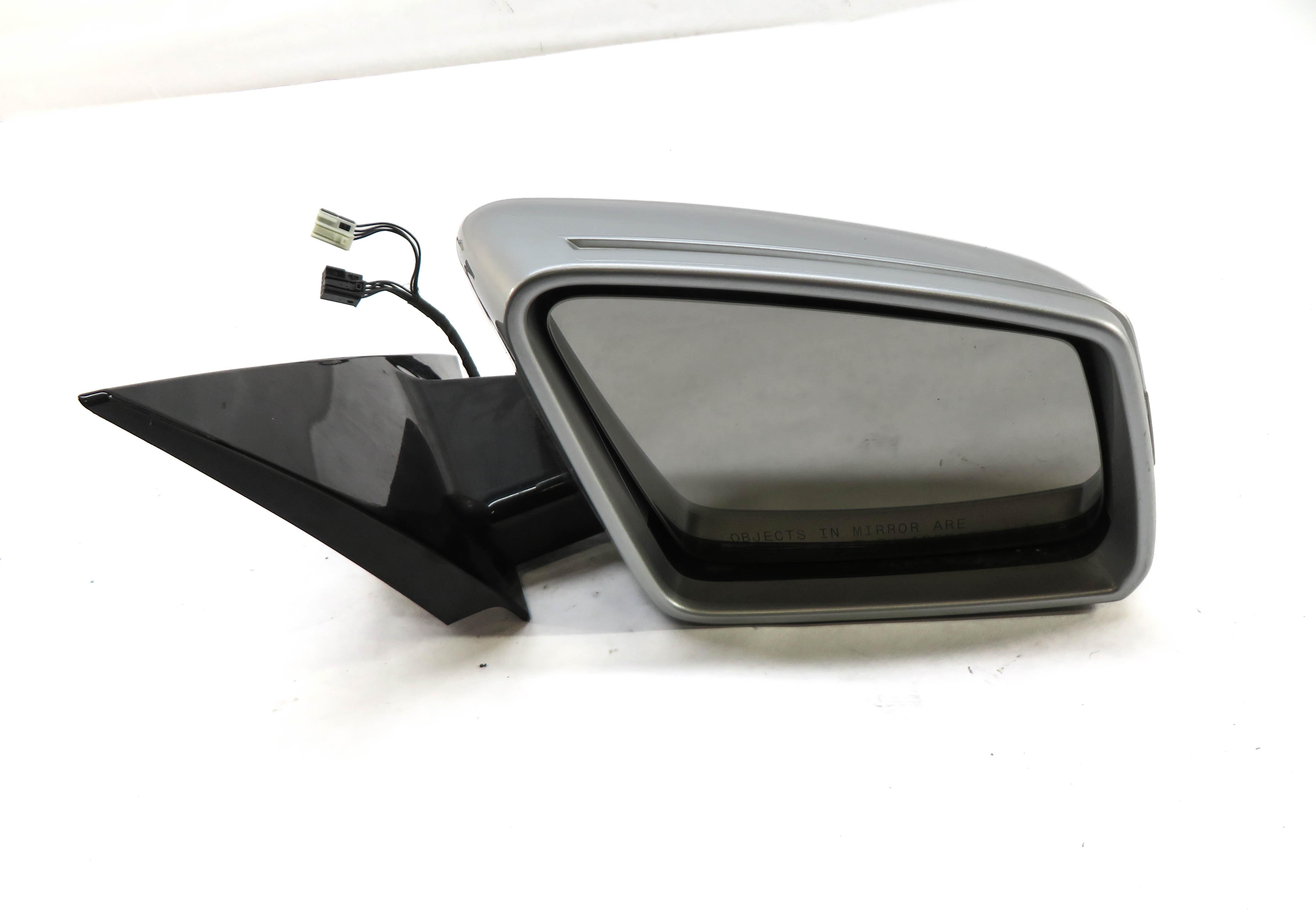 11-13 MERCEDES E350 E550 (W207) COUPE CONVERTIBLE - RIGHT DOOR MIRROR (SILVER) — exact item pictured