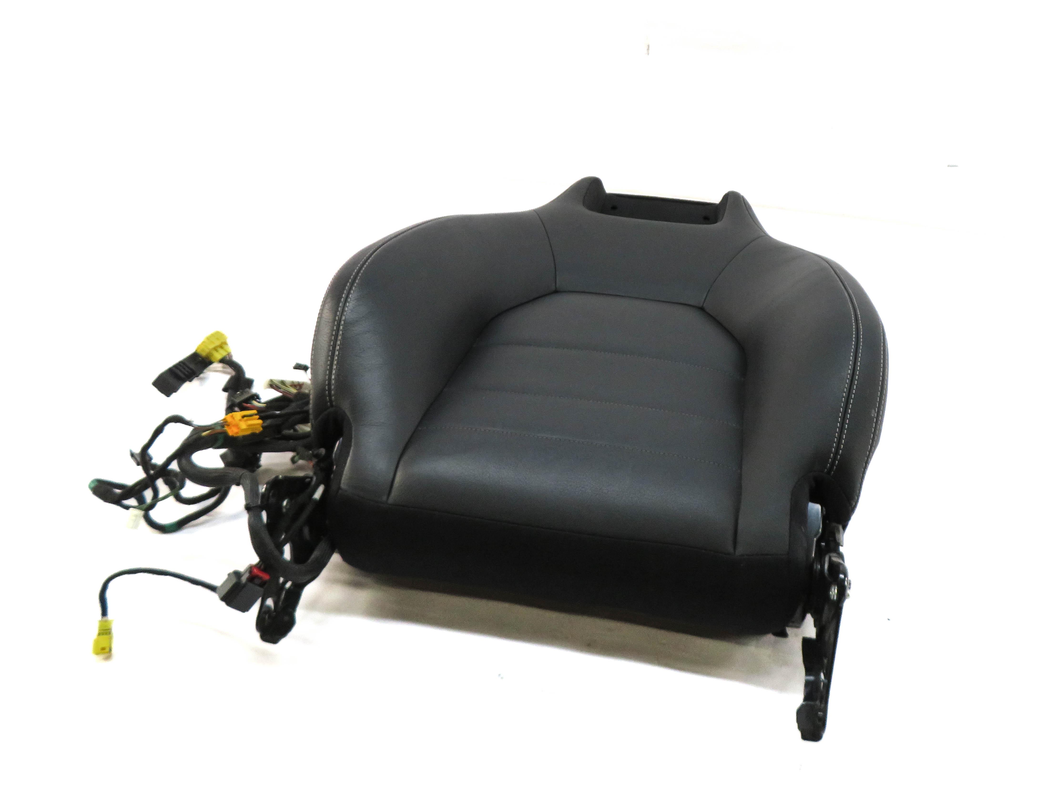 10-17 COUPE CONV E CLASS W207 PASSENGER UPPER STANDARD SEAT CUSHION (BLACK) — exact item pictured