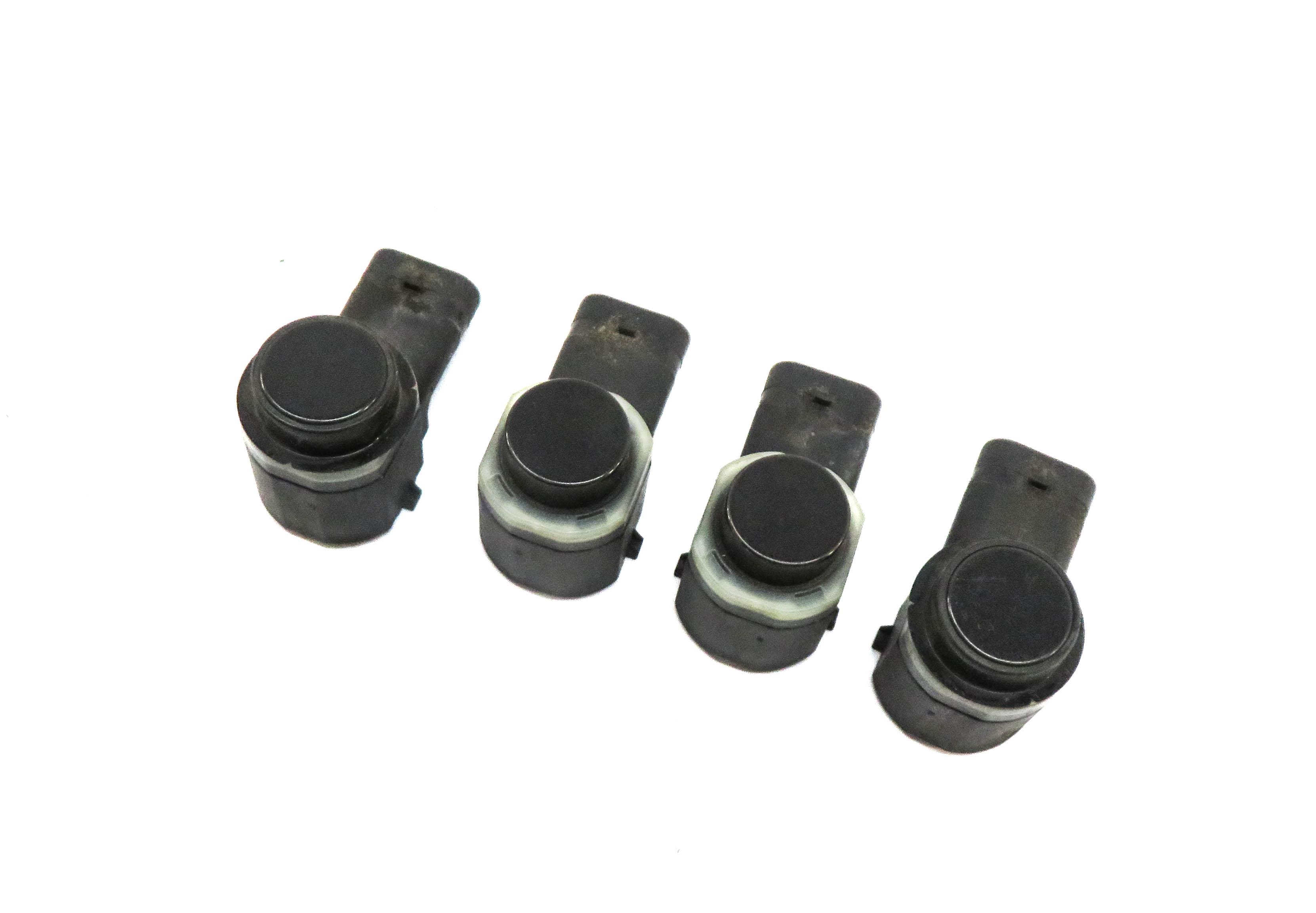 2011 BMW 535iGT (F07) REAR PDC PARK DISTANCE SENSOR SET-4 (BLACK 475) — exact item pictured