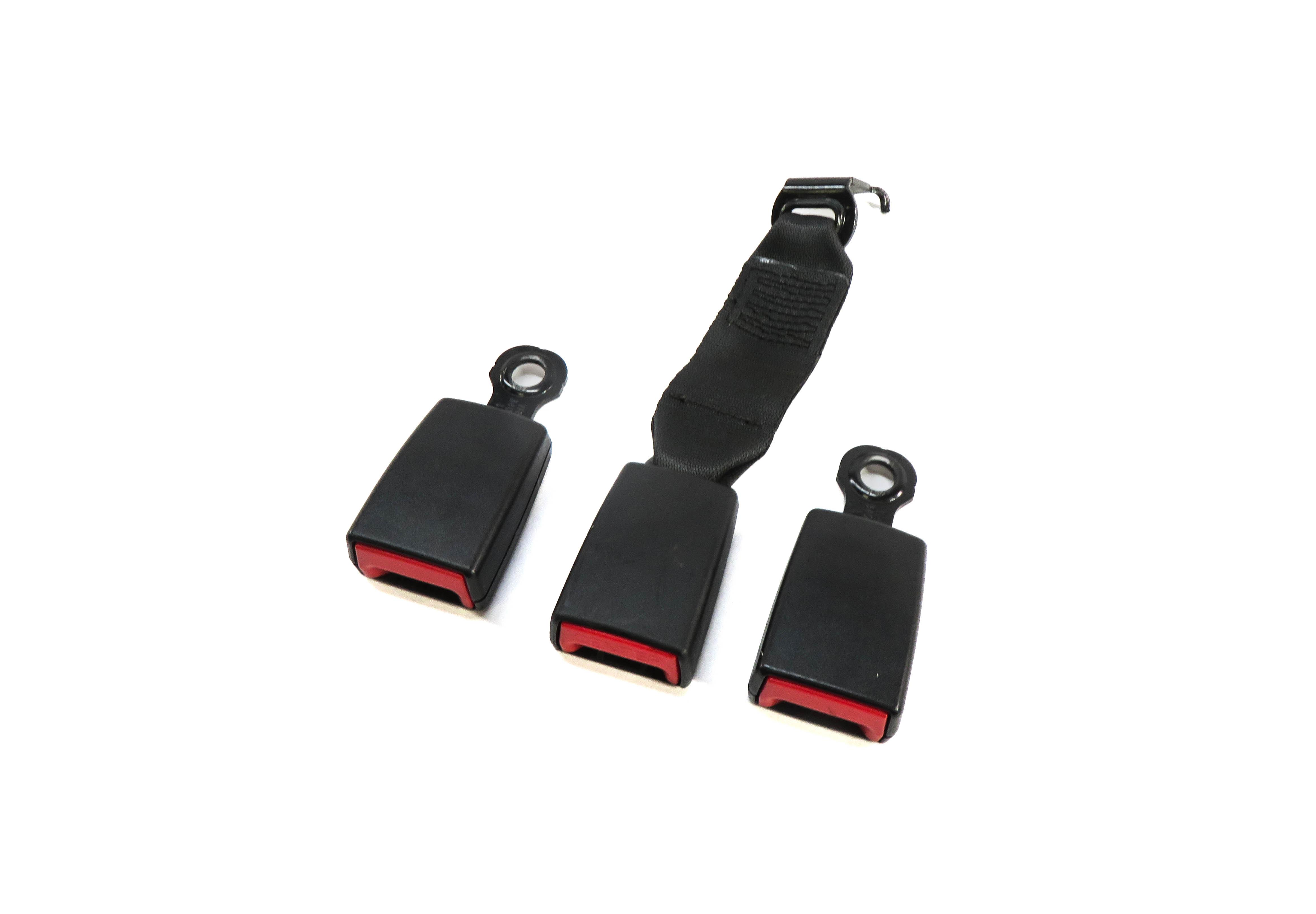 2011 BMW 535iGT (F07) REAR LEFT CENTER RIGHT SEAT SEATBELT BUCKLE RECEIVER SET — exact item pictured