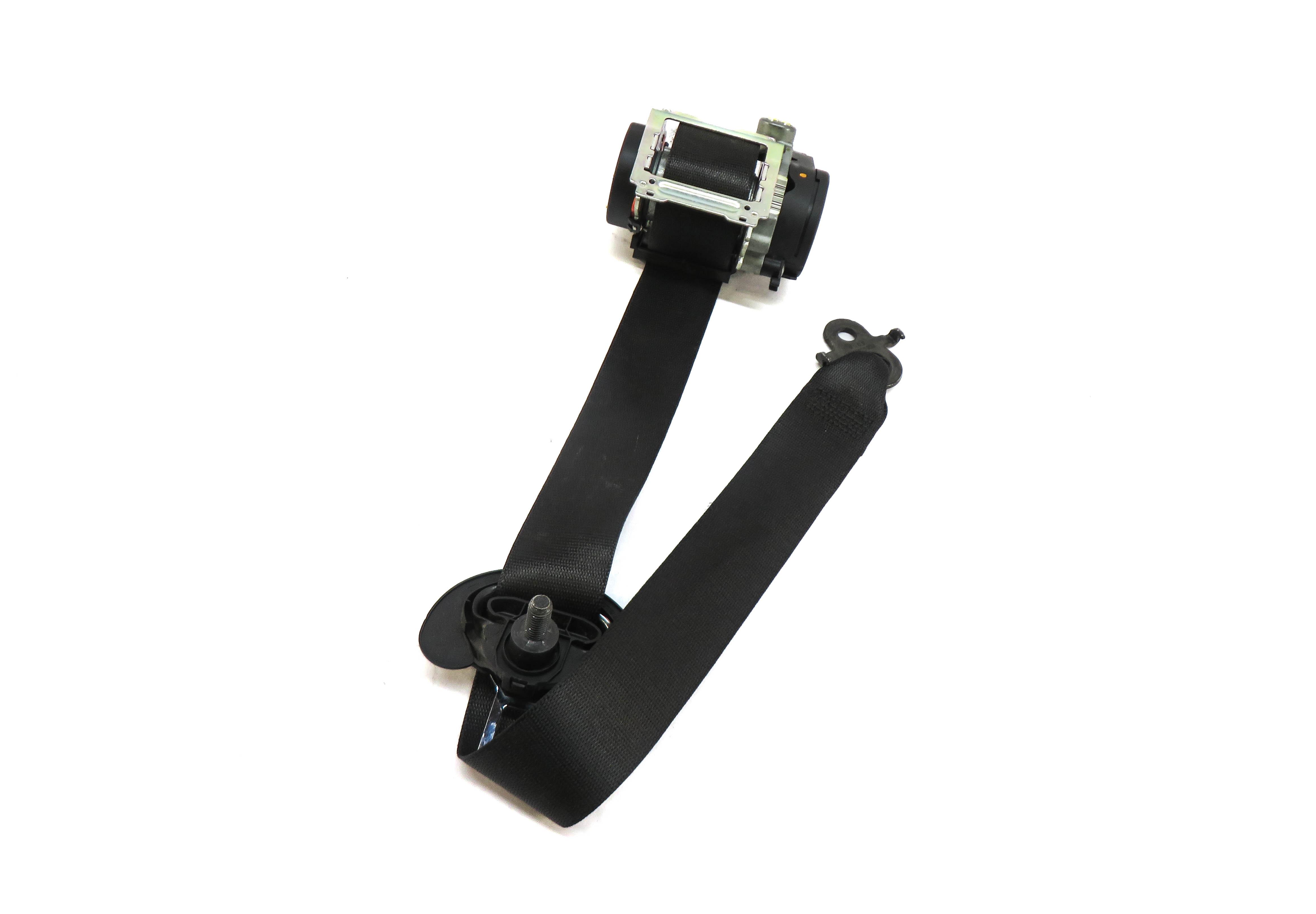 10-17 BMW 535iGT 550iGT (F07) RIGHT FRONT PASSENGER SEATBELT RETRACTOR (BLACK) — exact item pictured