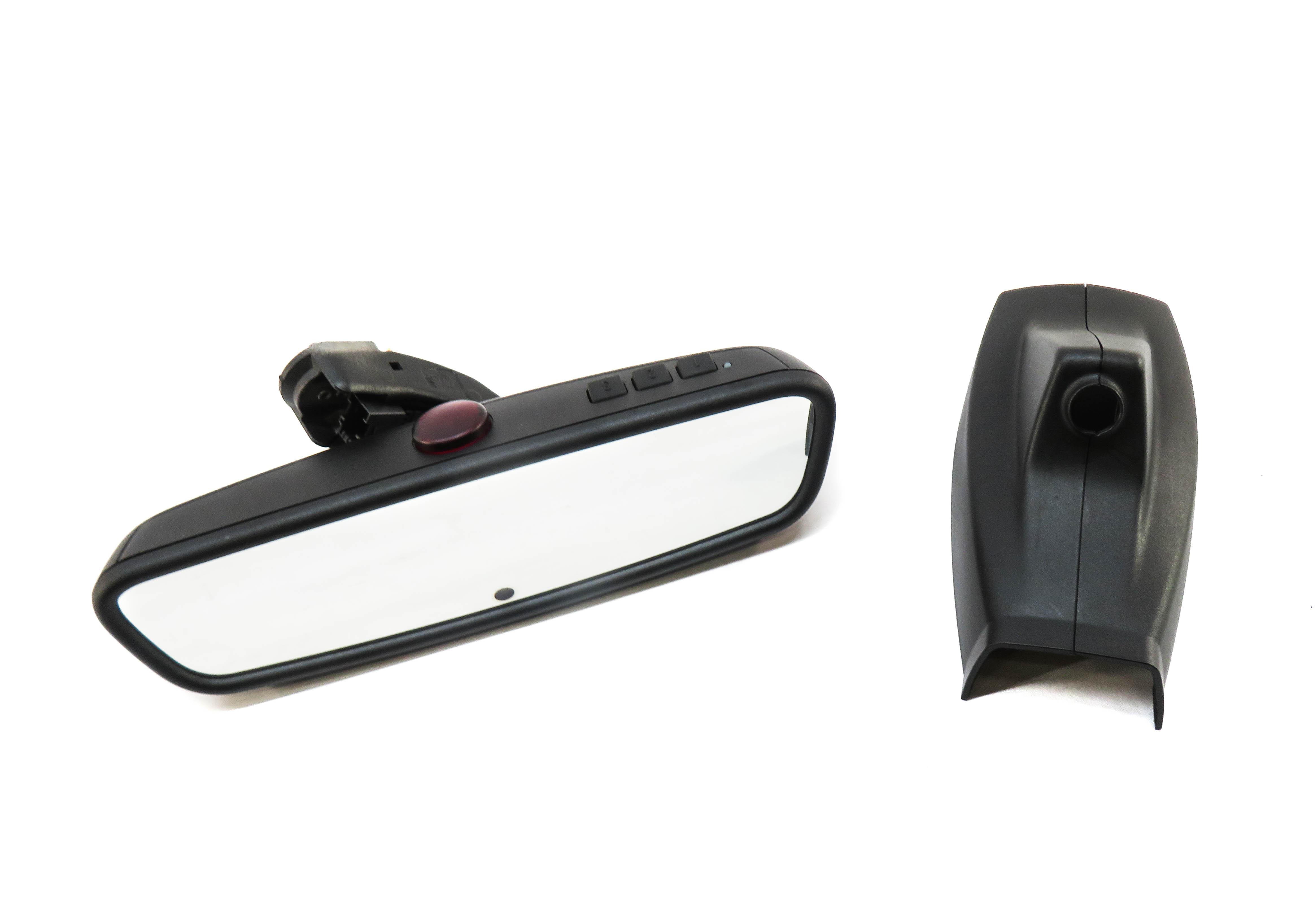 2011 BMW 535iGT (F07) INTERIOR AUTODIM REARVIEW MIRROR w/ HOMELINK — exact item pictured