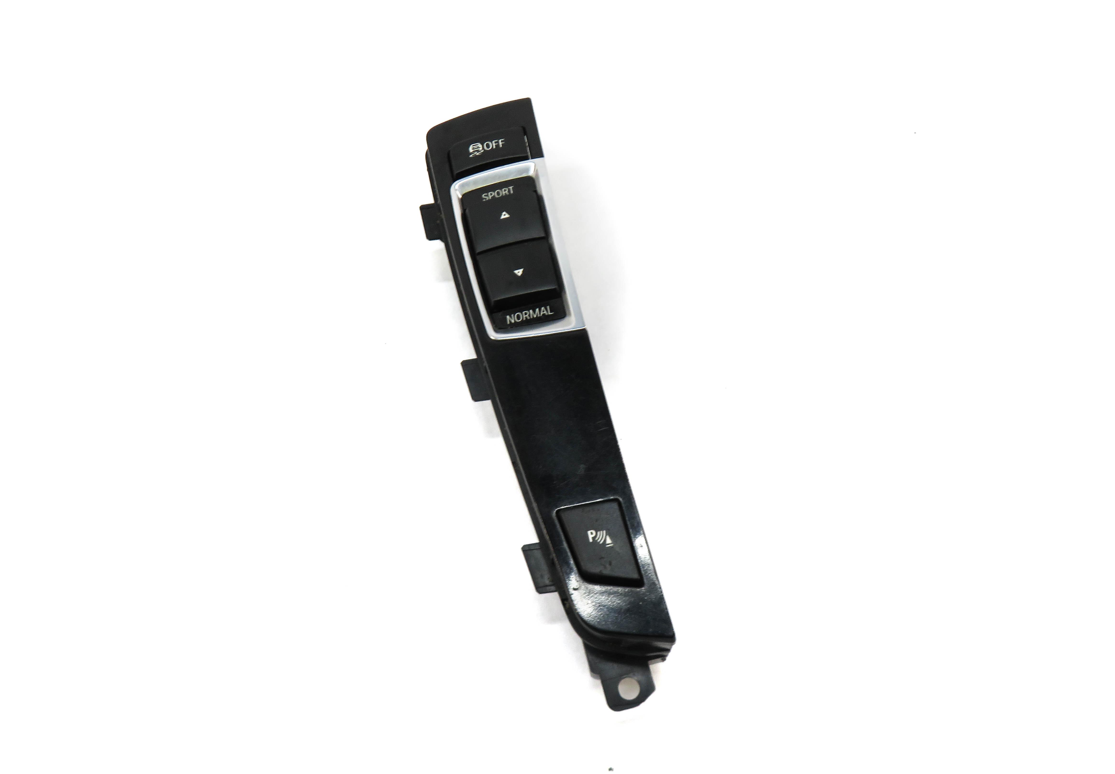 2011 BMW 535iGT (F07) TRACTION CONTROL SUSPENSION PDC SWITCH BUTTON PANEL — exact item pictured