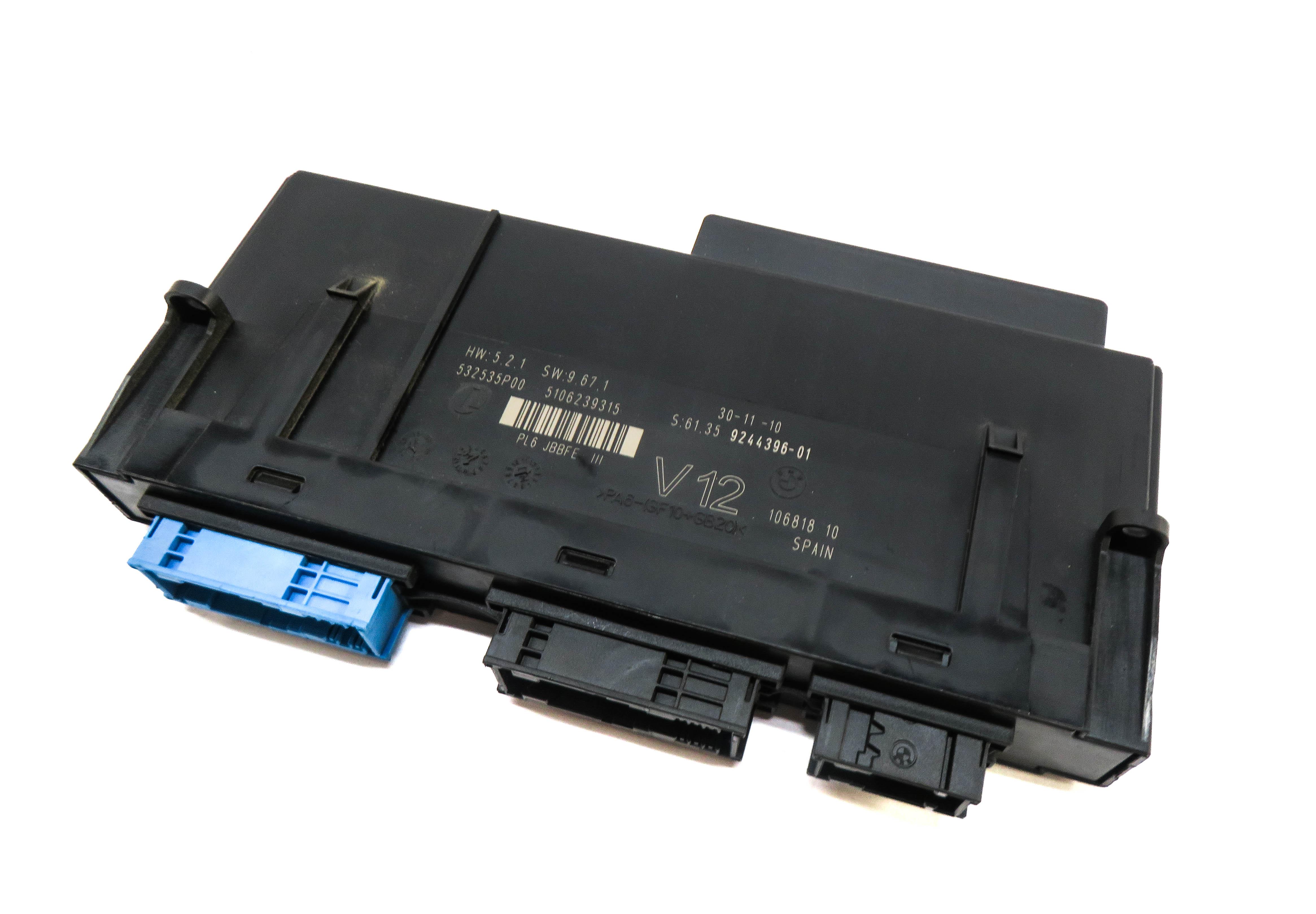 11-19 BMW 528i 535i 535iGT 550i 640i M5 M6 (F07 F10) PRIMARY BODY CONTROL MODULE — exact item pictured