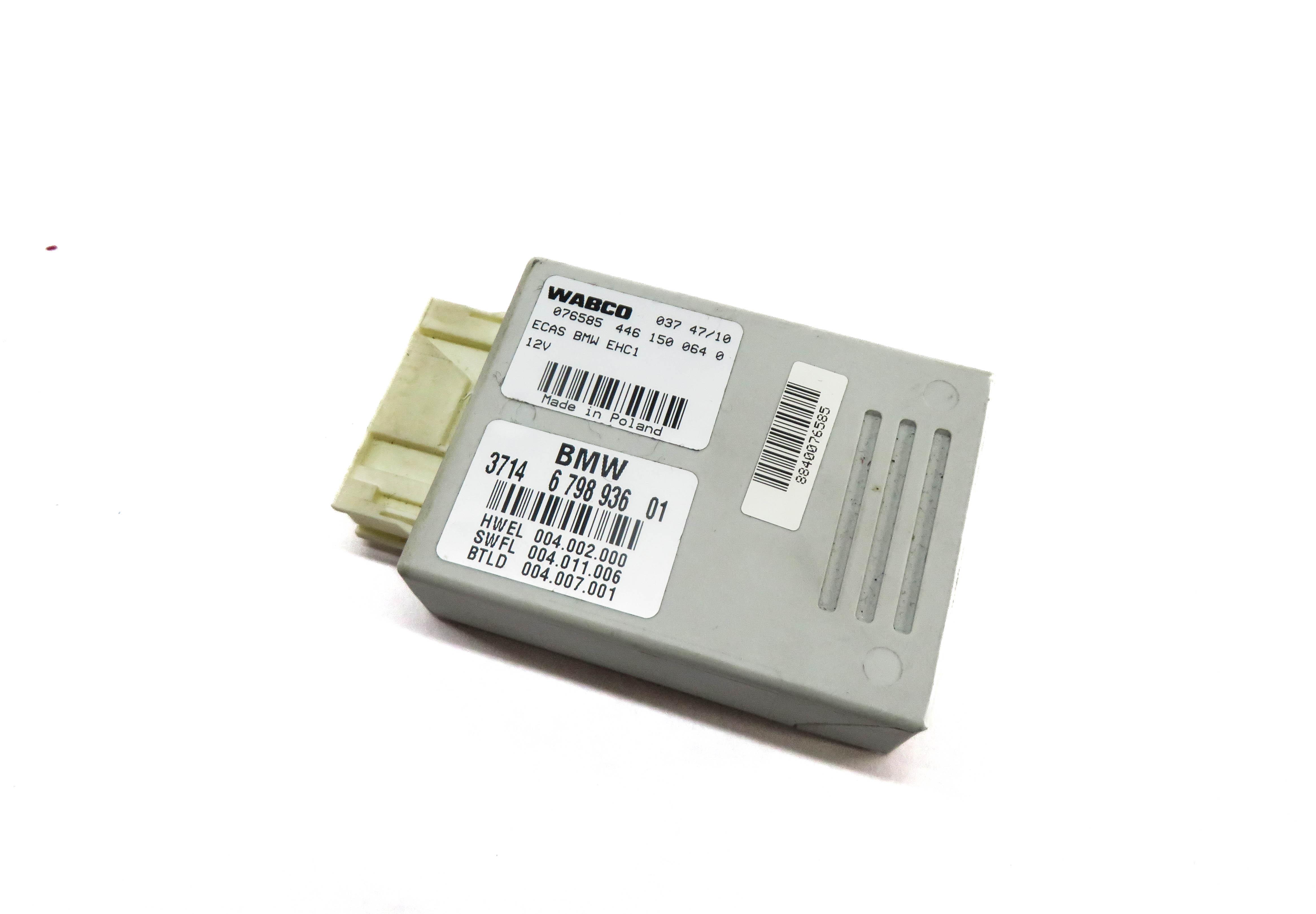 2009-2017 BMW 535iGT 550iGT 740Li 750Li 760Li (F02 F10) AIR SUSPENSION MODULE — exact item pictured