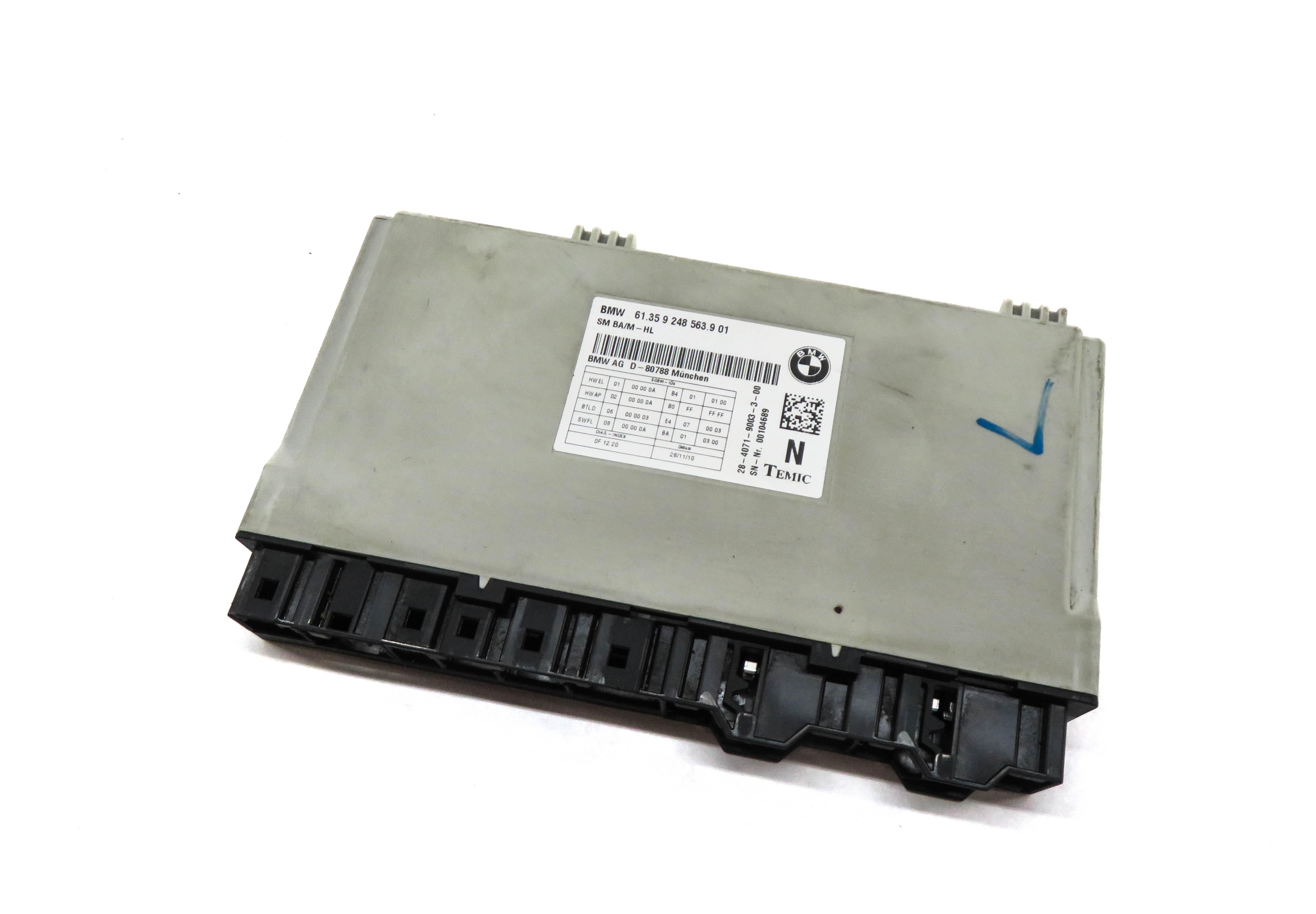 12-19 BMW 328i 335i 535i 550i 750i M5 M6 X3 X4 - LEFT FRONT DRIVER SEAT MODULE — exact item pictured