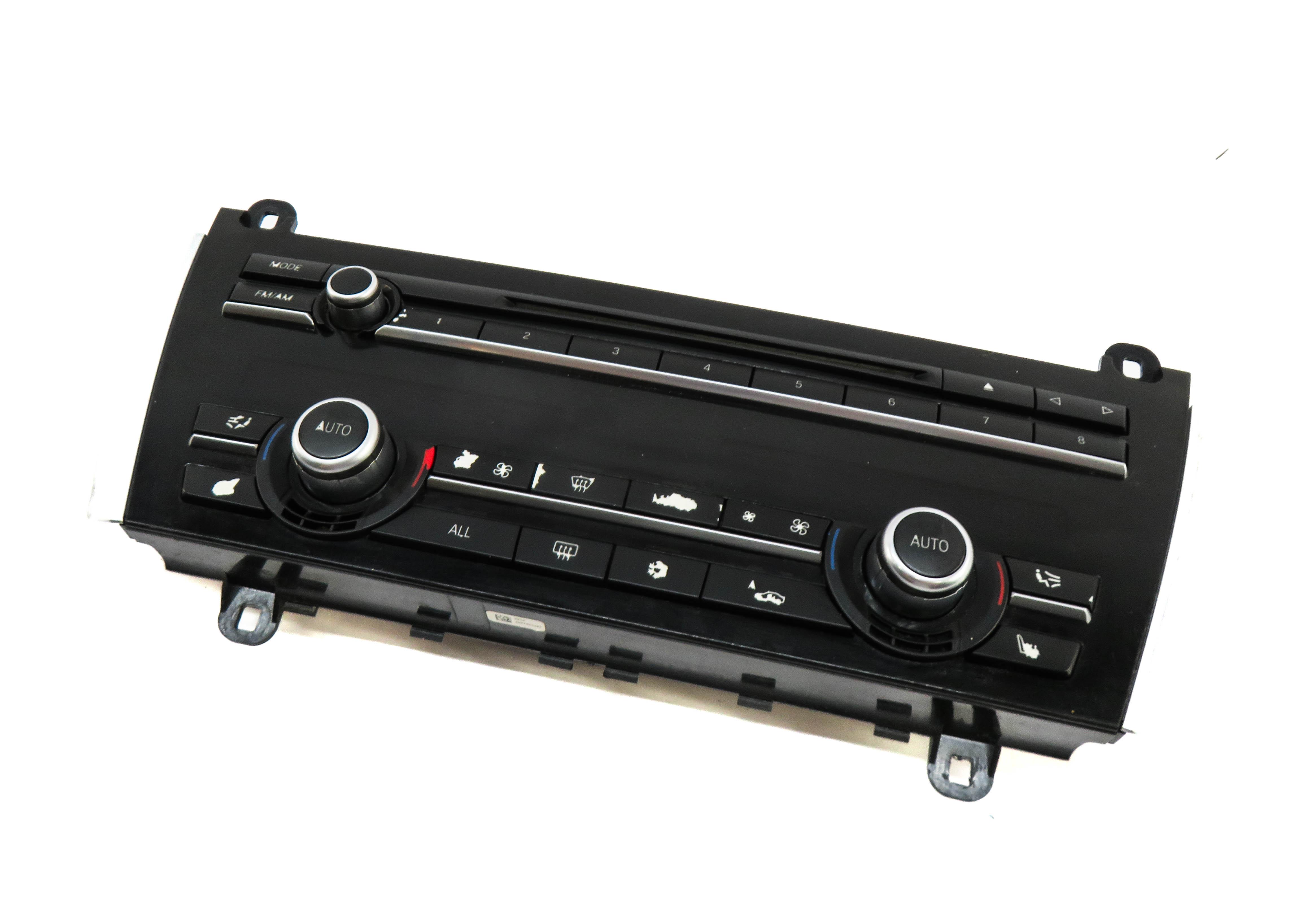 09-13 BMW 535iGT 550iGT 7 SERIES (F01 F07) FRONT HEATER A/C TEMPERATURE CONTROL — exact item pictured