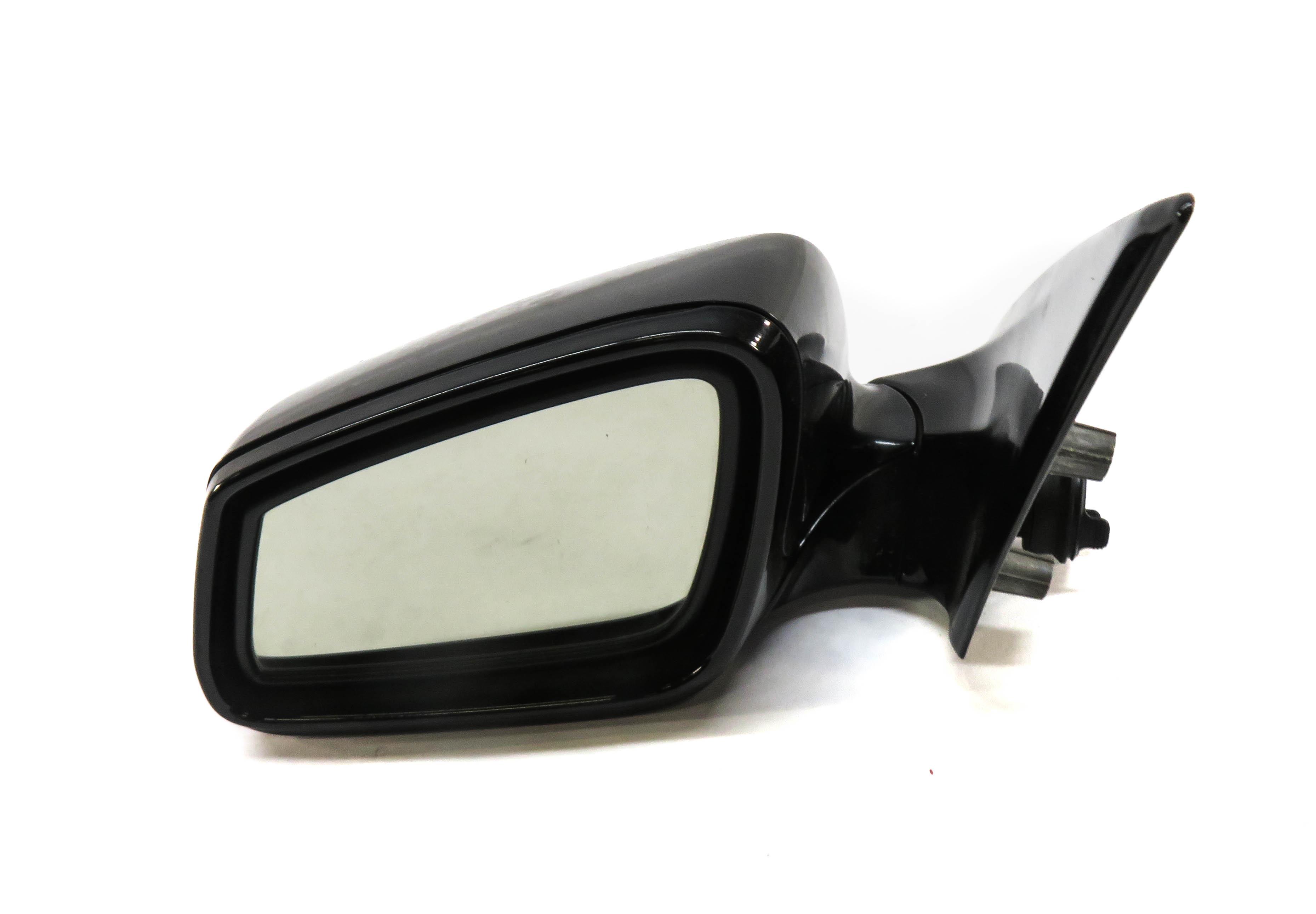 2010-2013 BMW 535iGT 550iGT (F07) LEFT P-FOLD HEATED AUTODIM DOOR MIRROR (BLACK) — exact item pictured