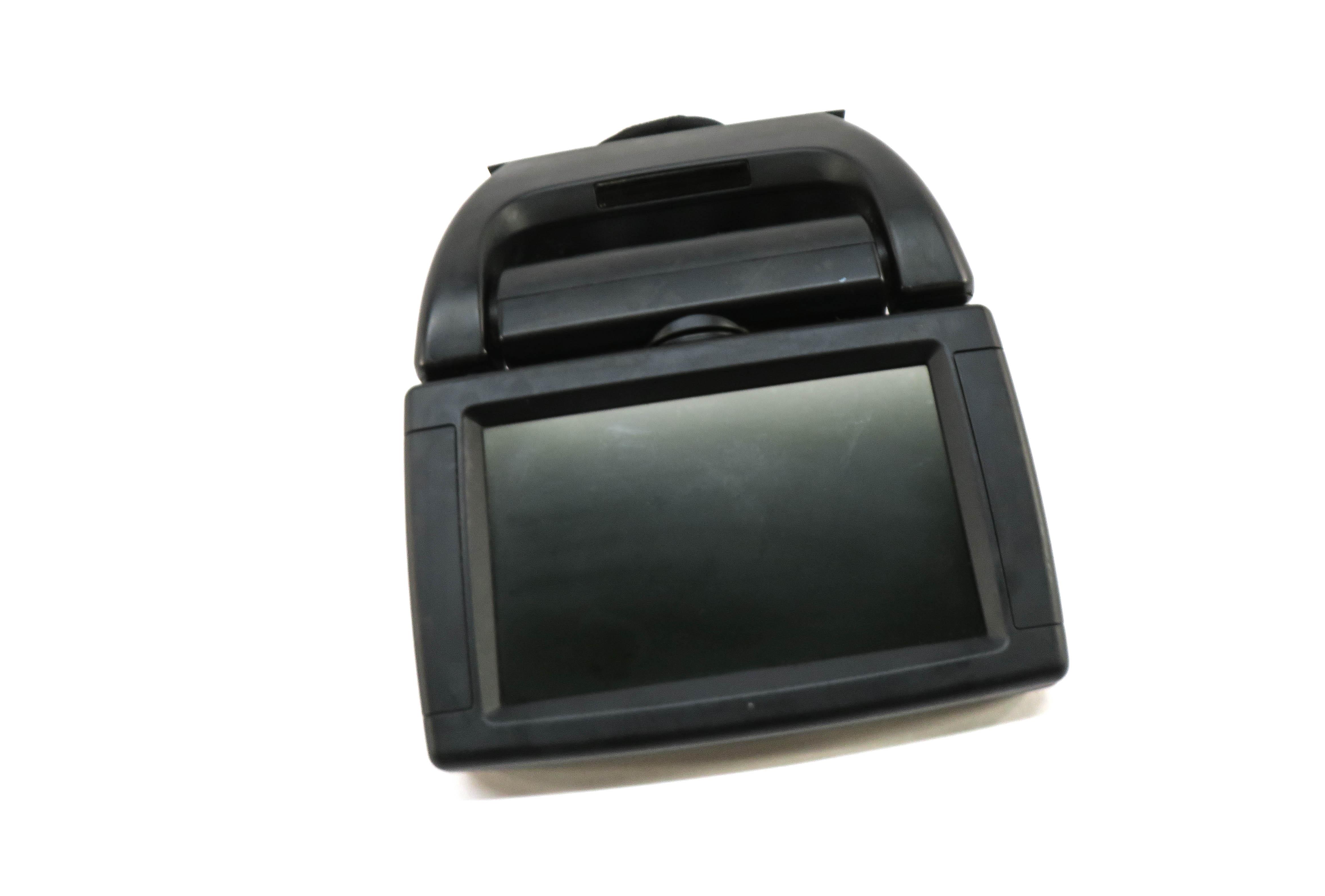 2007-2014 BMW X5 X5M X6 X6M (E70 E71) REAR ENTERTAINMENT VIDEO DISPLAY SCREEN — exact item pictured