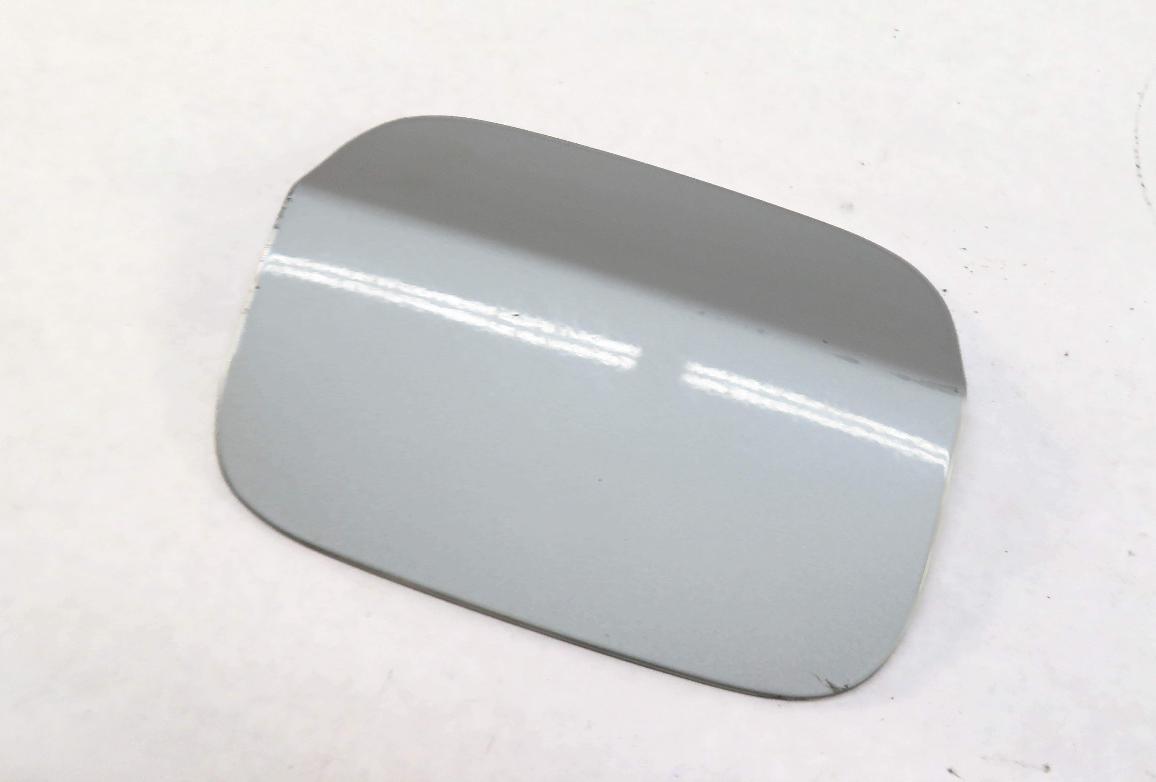 2007-2013 BMW X5 (E70) FUEL TANK DOOR LID COVER FLAP TRIM (TITANIUM SILVER 354) — exact item pictured
