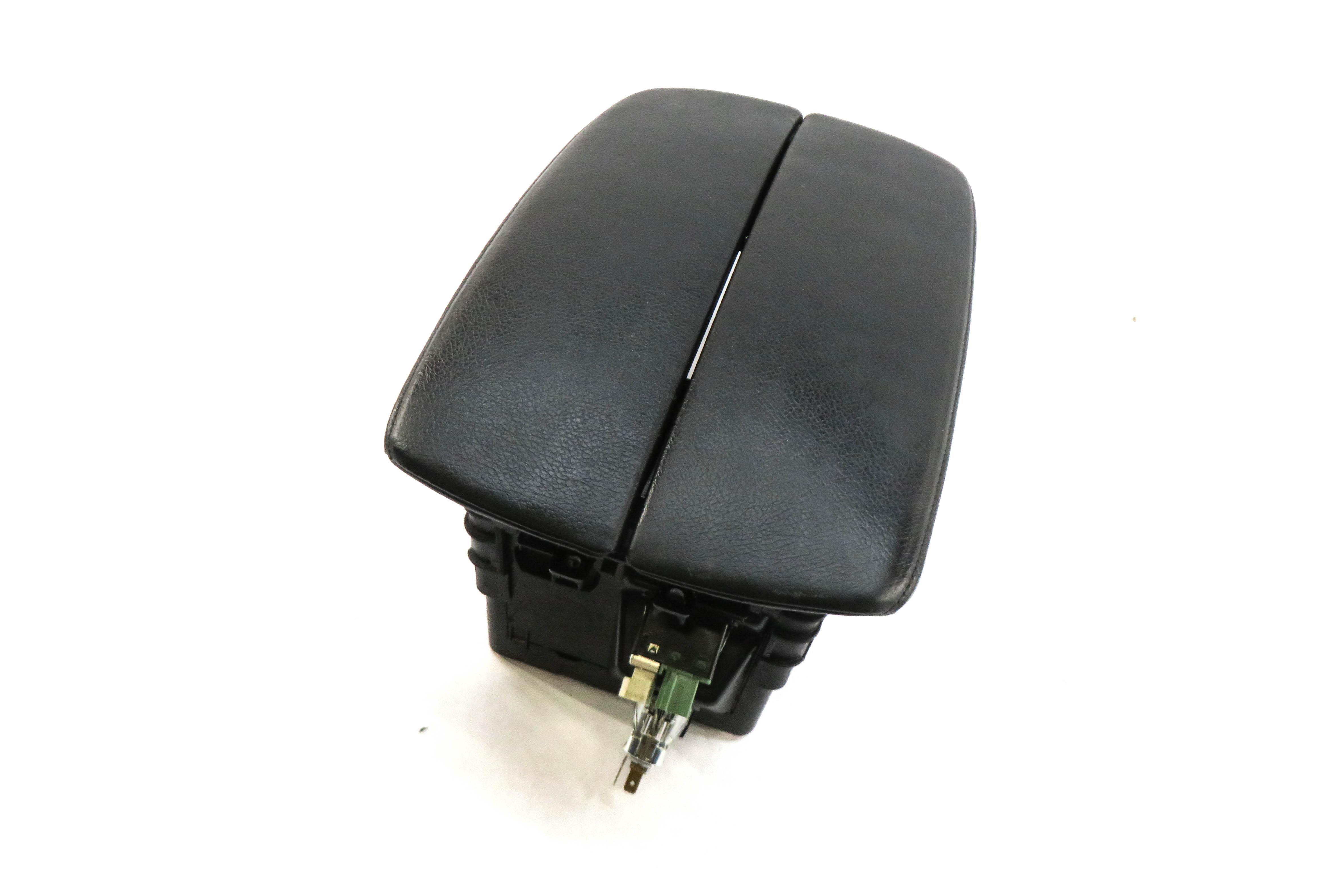 2007-2014 BMW X5 X6 (E70 E71) FRONT CENTER CONSOLE ARMREST COMPARTMENT (BLACK) — exact item pictured