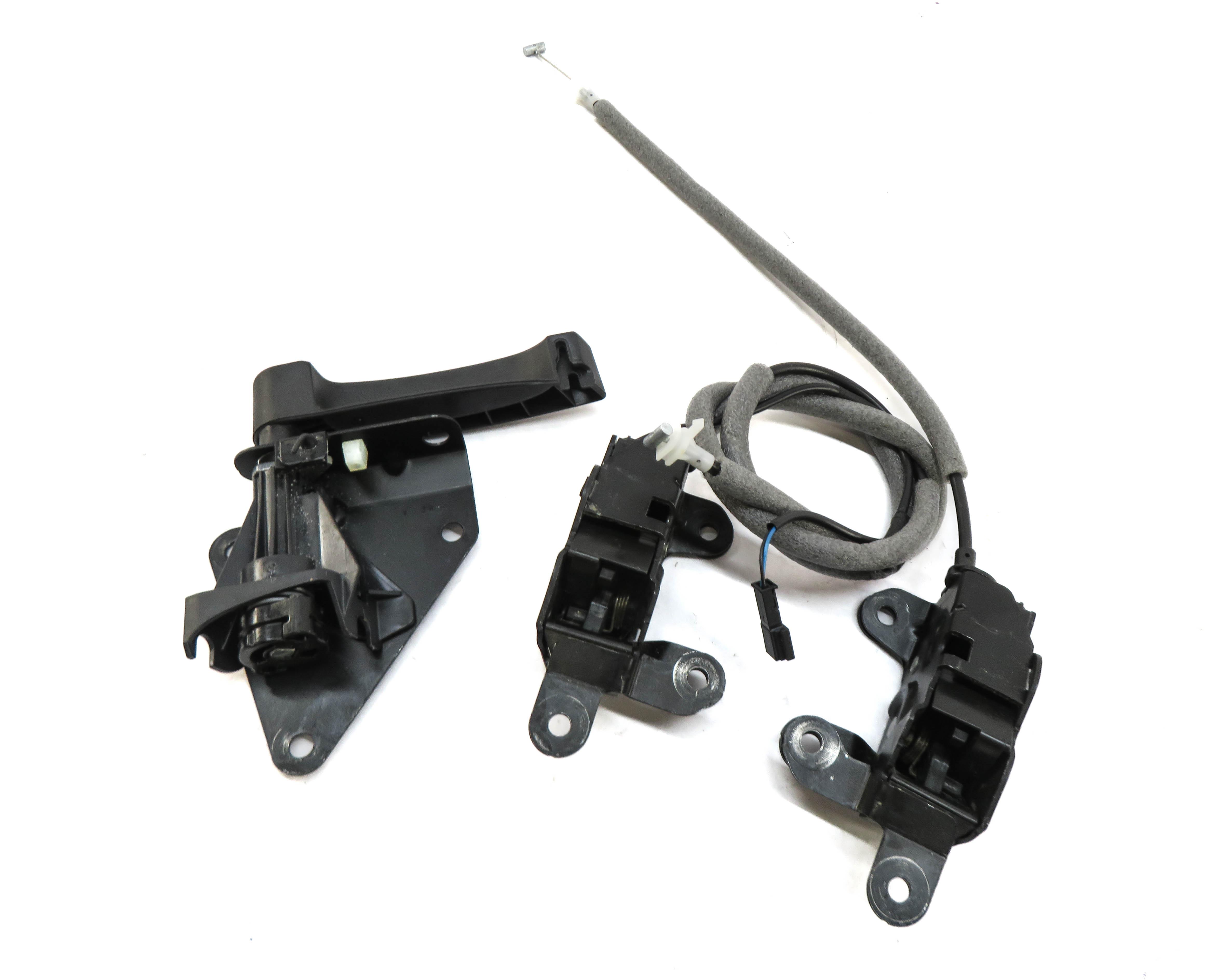 2010 BMW X5 (E70) HATCH GATE DOOR REAR TRUNK TAILGATE LOCK LATCH SET w/ HANDLE — exact item pictured